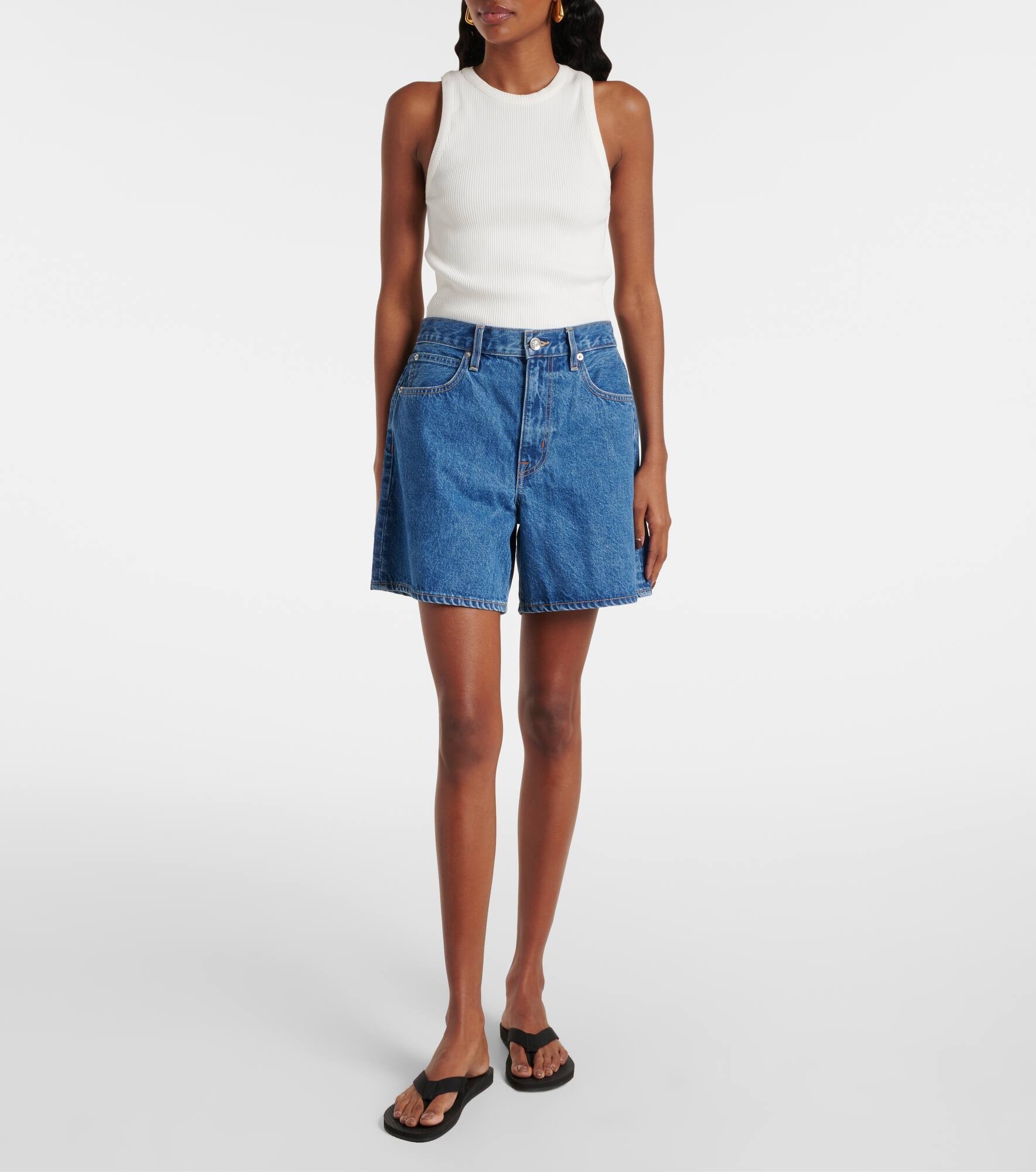 Walker denim shorts - 6