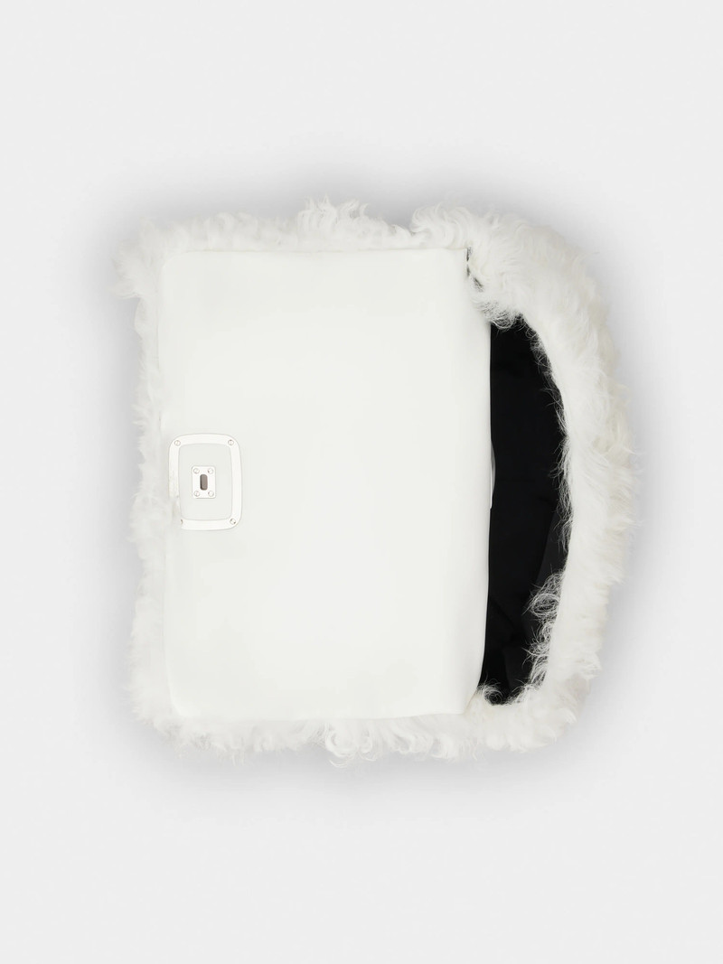 Viv' Choc Large Bag in fur 6