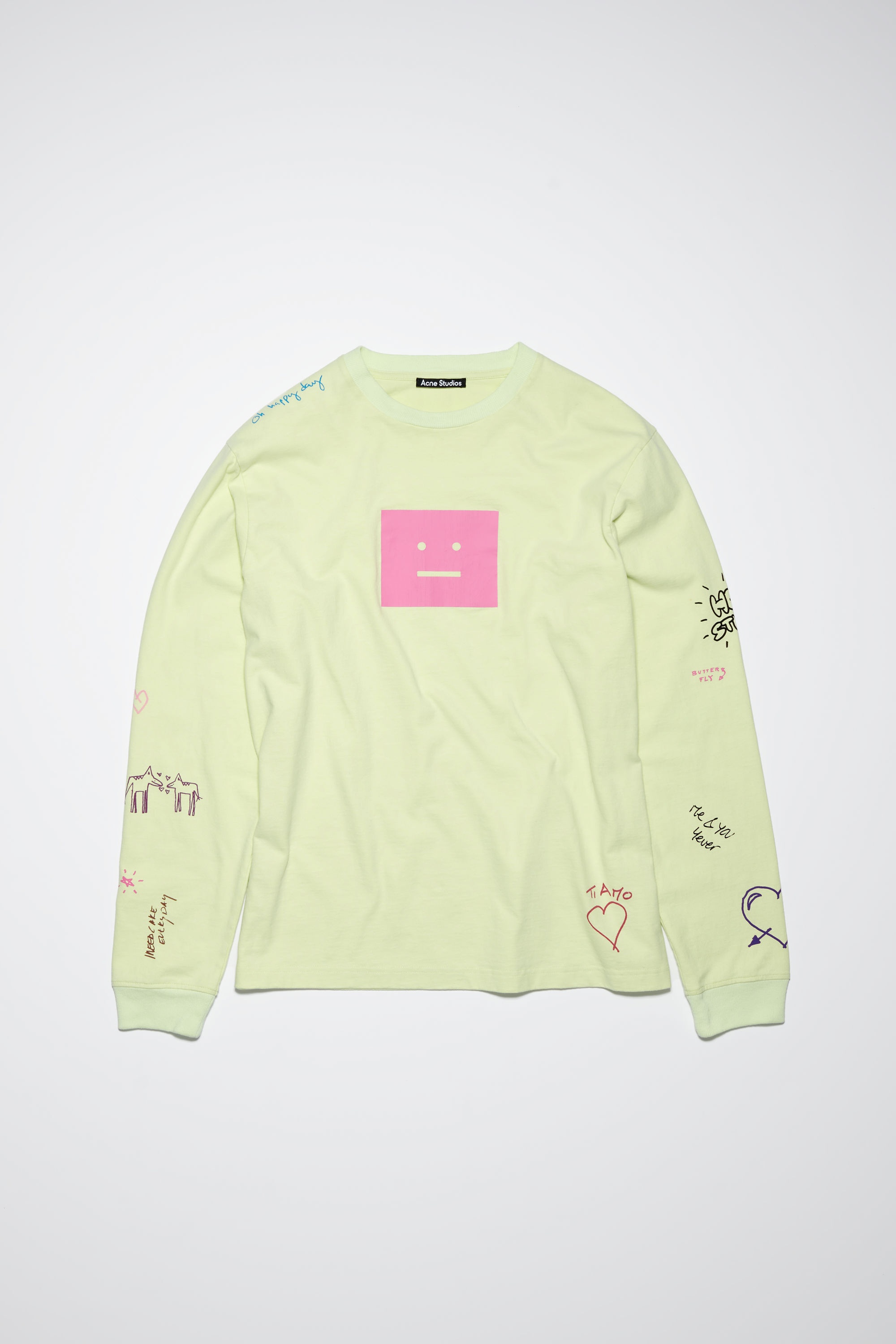 Scribbles long sleeve t-shirt- Regular fit - Flou green - 5