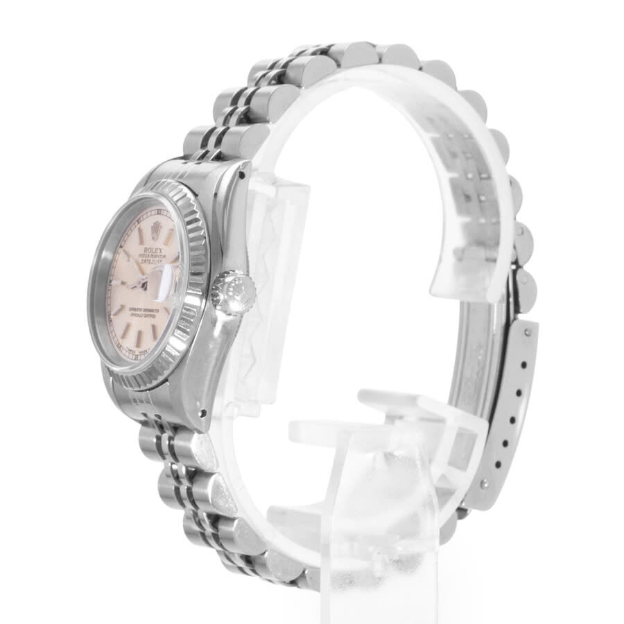 Pre-owned Rolex Datejust 26 Automatic Chronometer Silver Dial Ladies Watch 69174 SSJ - 6