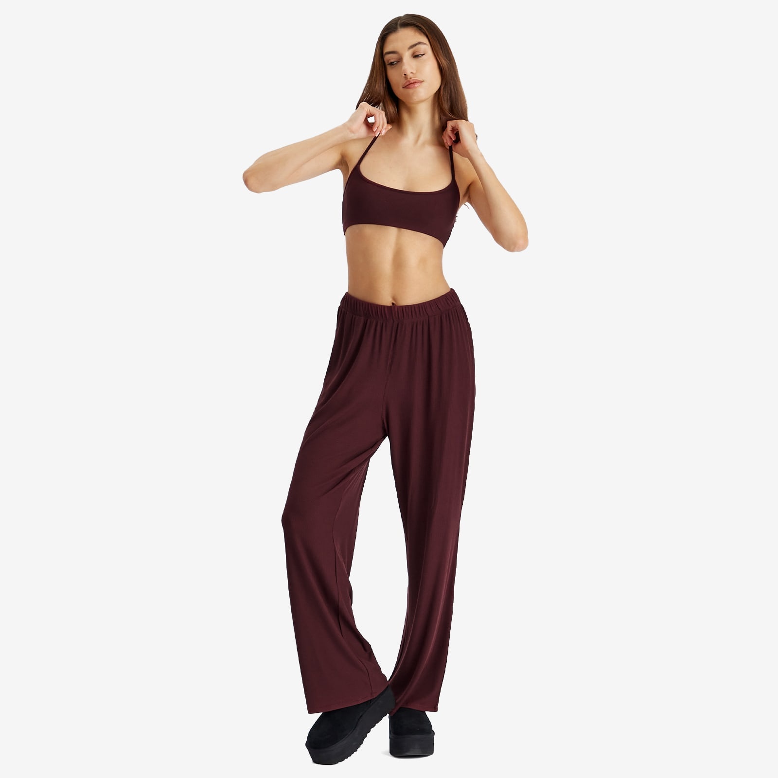 SKIMS Soft Lounge Halter Bralette - 4