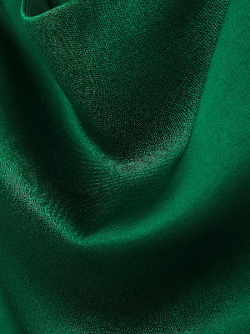 Women's Eloise Draped Midi-Dress - Green 5