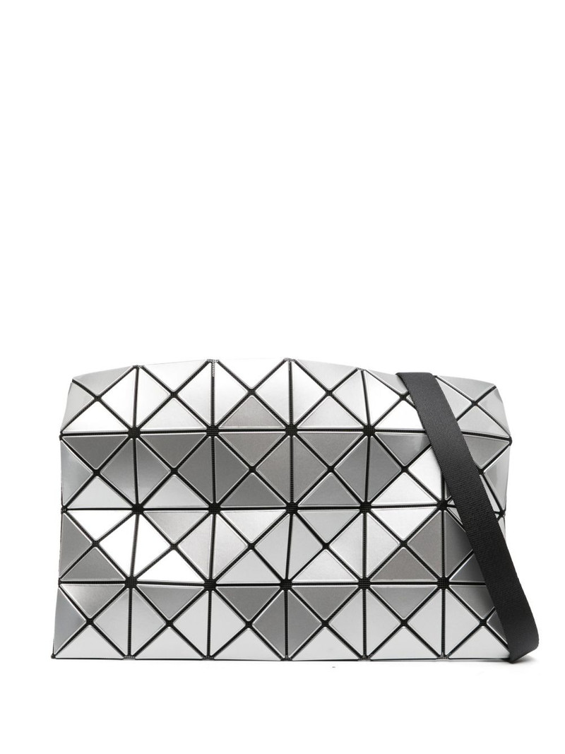 Row geometric-panels shoulder bag 1