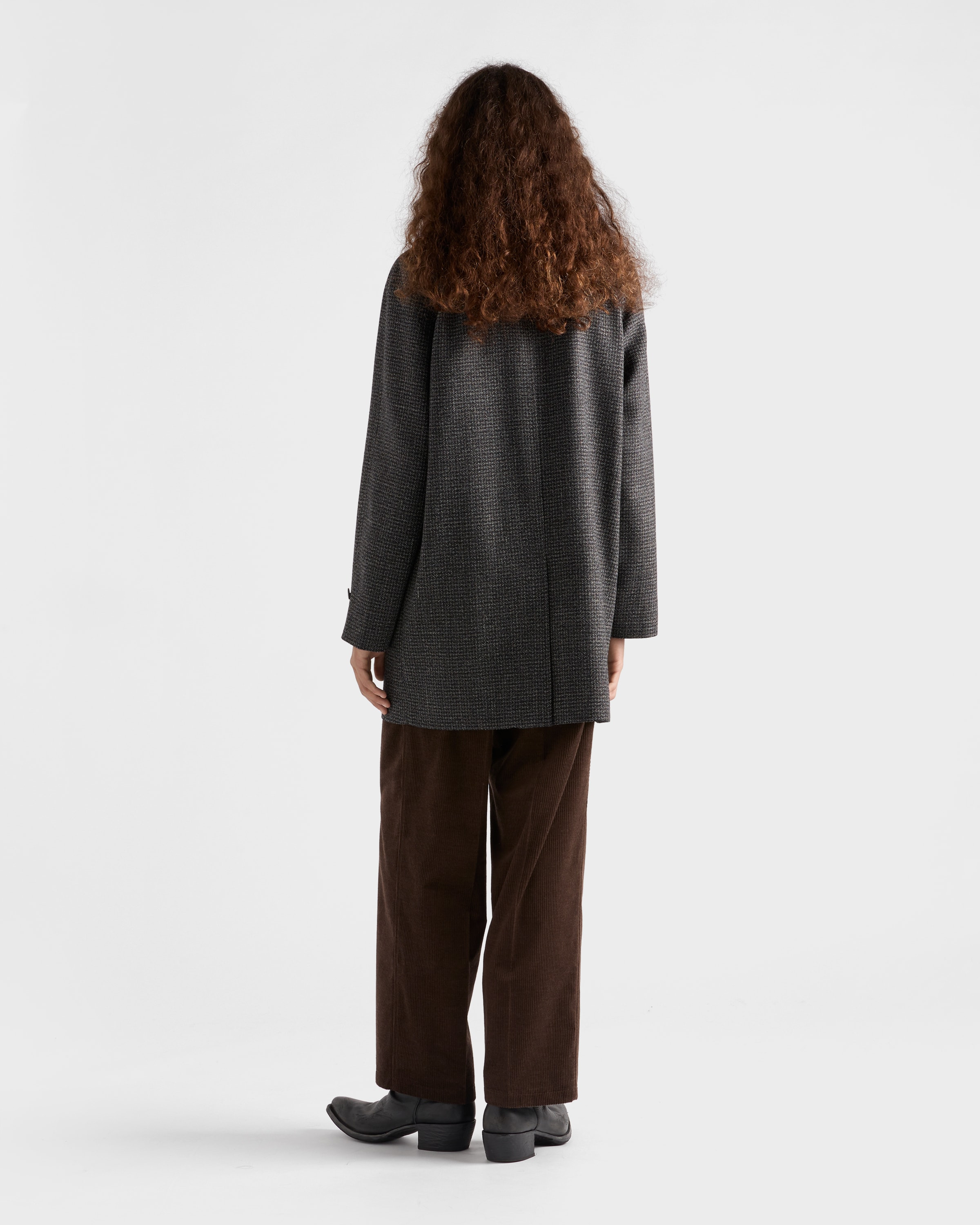 Cashmere and cotton corduroy pants - 5