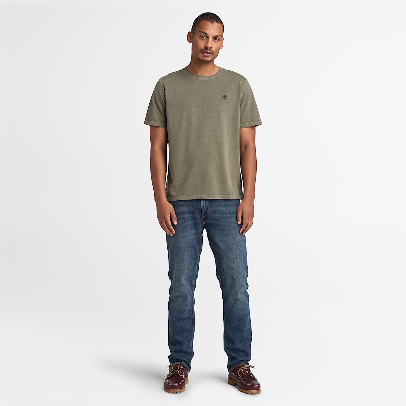 Men's Dunstan River Garment Dye Short-Sleeve T-Shirt - 3