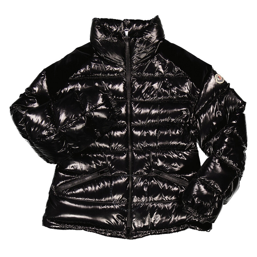 Moncler Ladies Black Celepine Quilted Short Down Jacket - 1