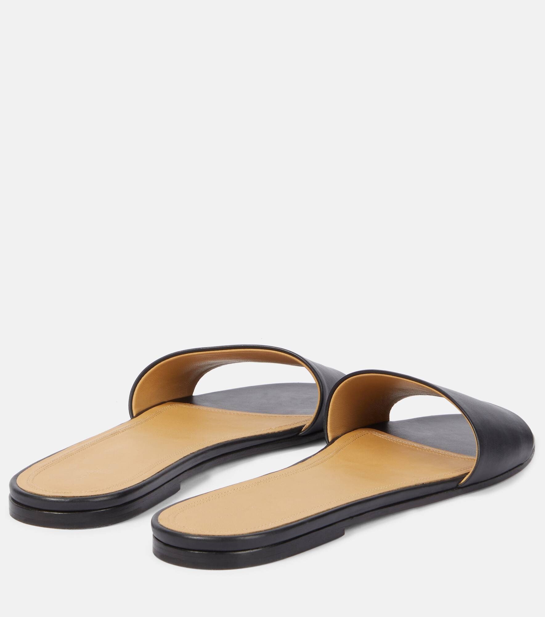 Signum leather slides - 2