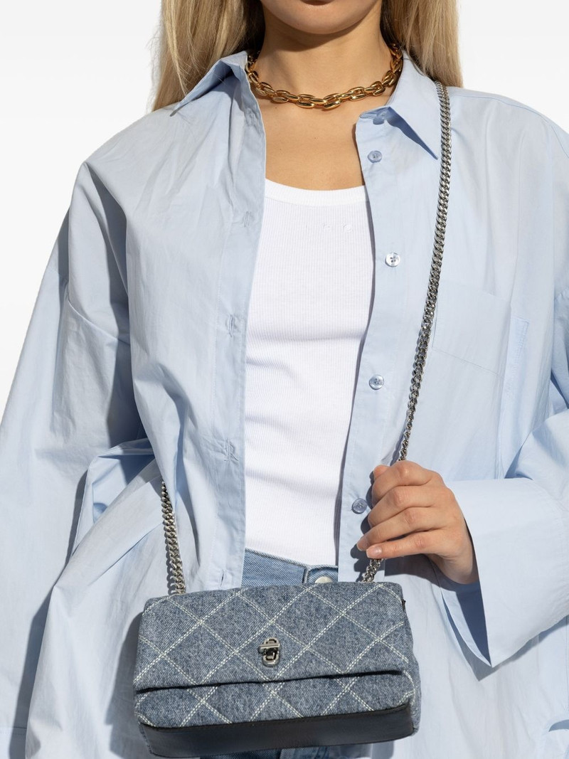 Marc Jacobs The quilted small Dual chain cross body bag outlook