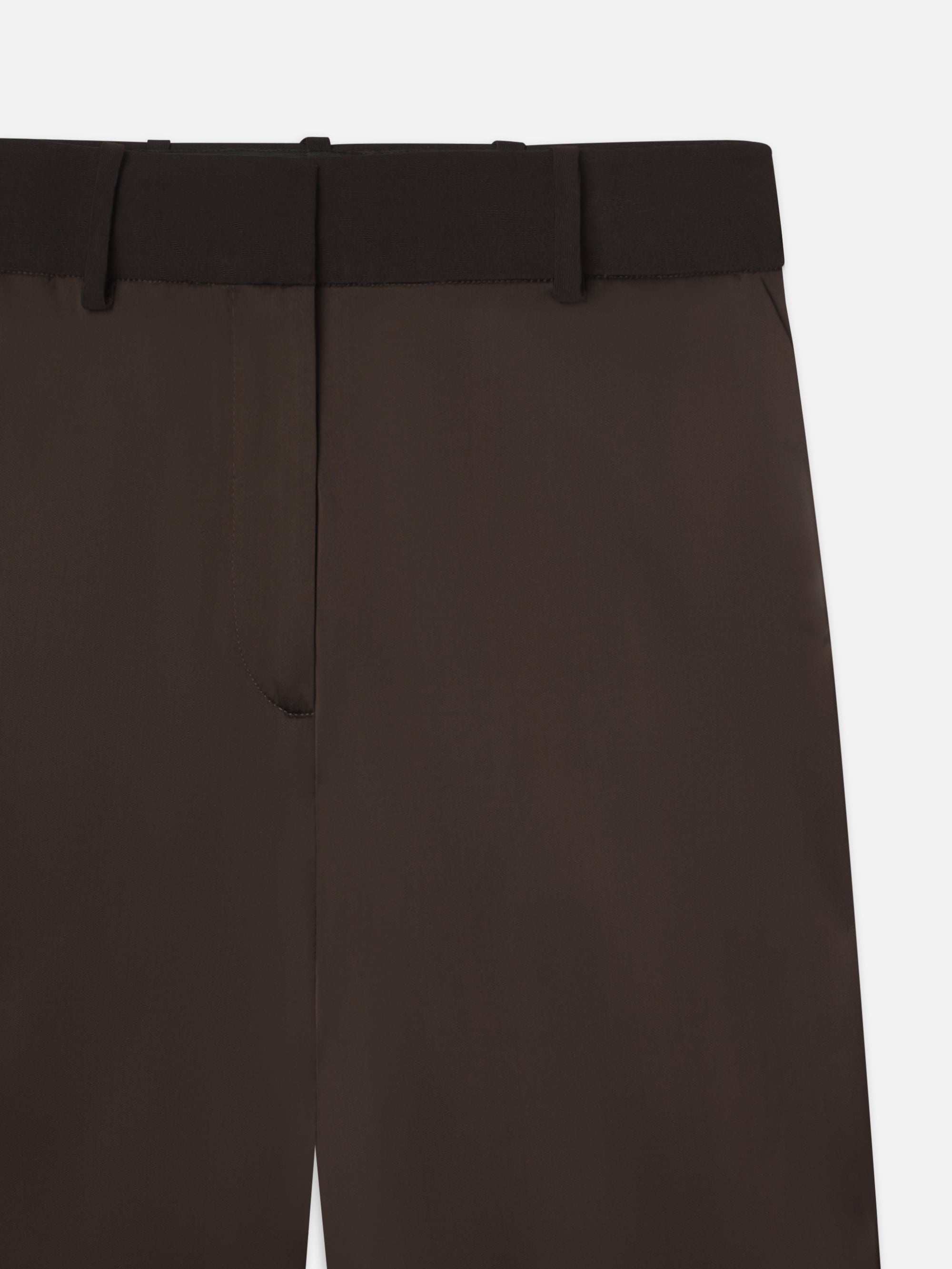 Wide Leg Trouser in Espresso - 3