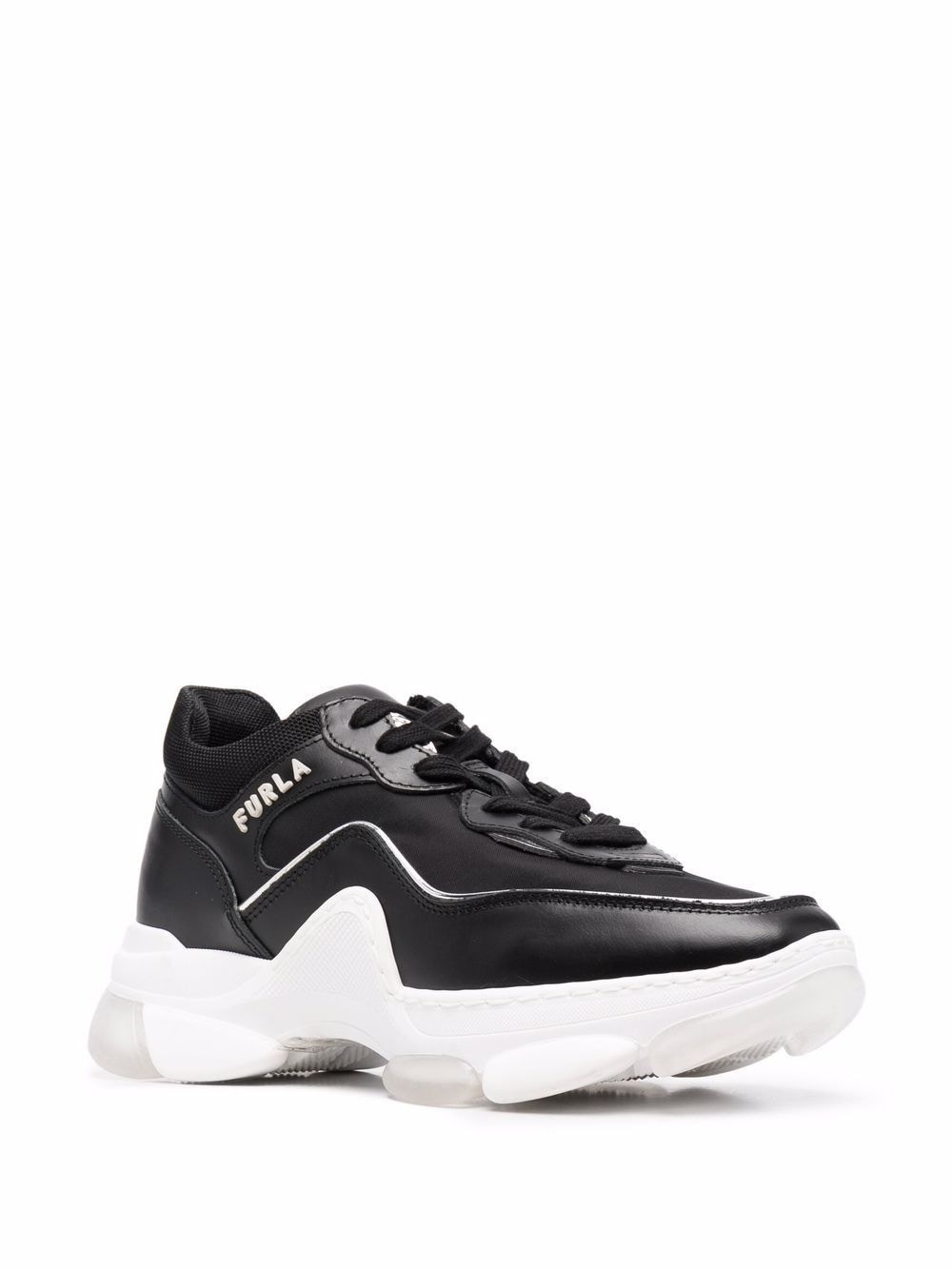 logo-print chunky sneakers - 2