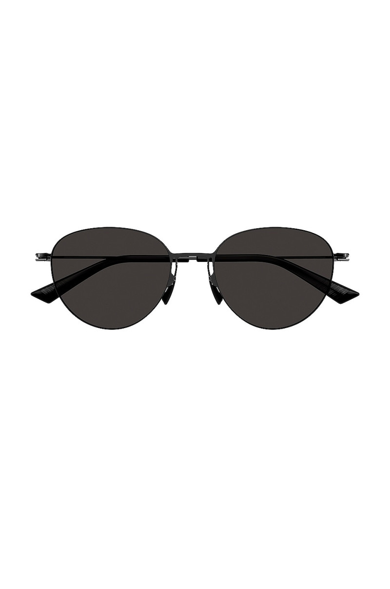 Thin Triangle Round Sunglasses - 1