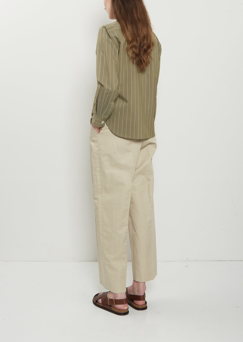 MARGARET HOWELL Simple Cotton Silk Shirt outlook
