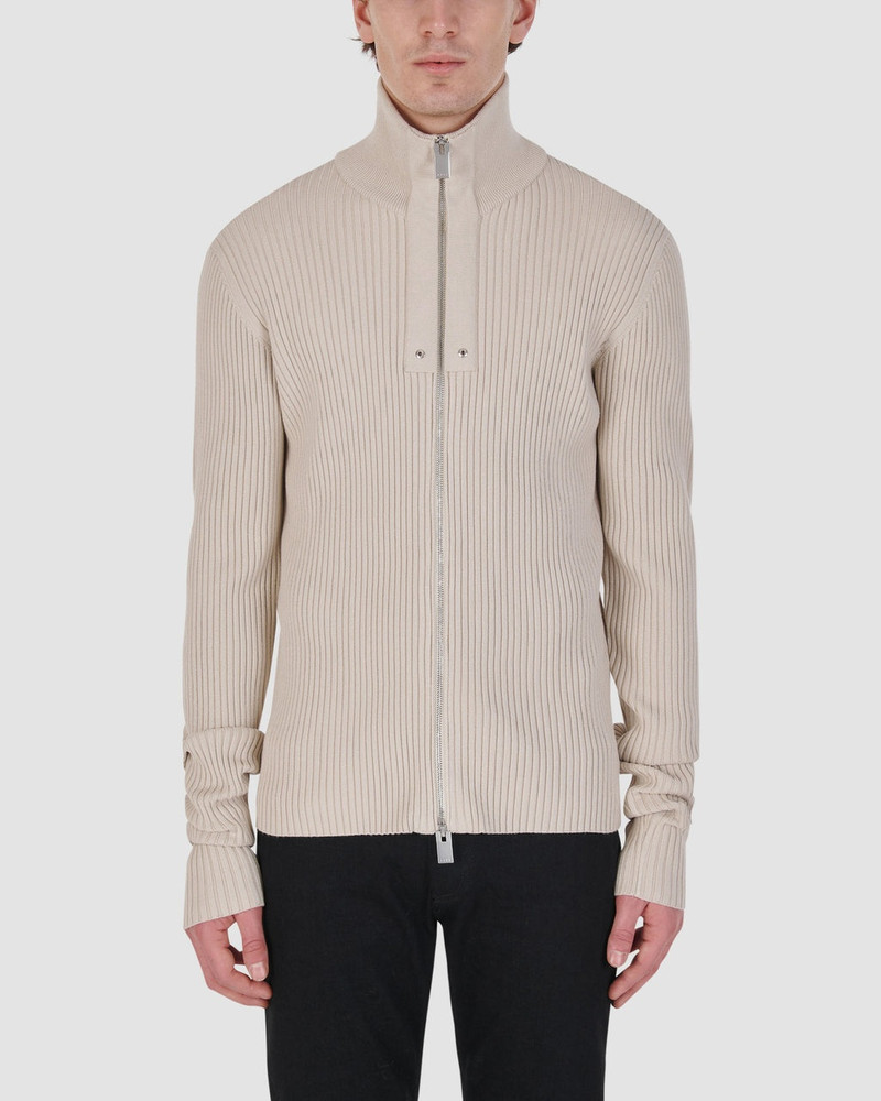 1017 ALYX 9SM RIBBED KNIT ZIP SWEATER outlook