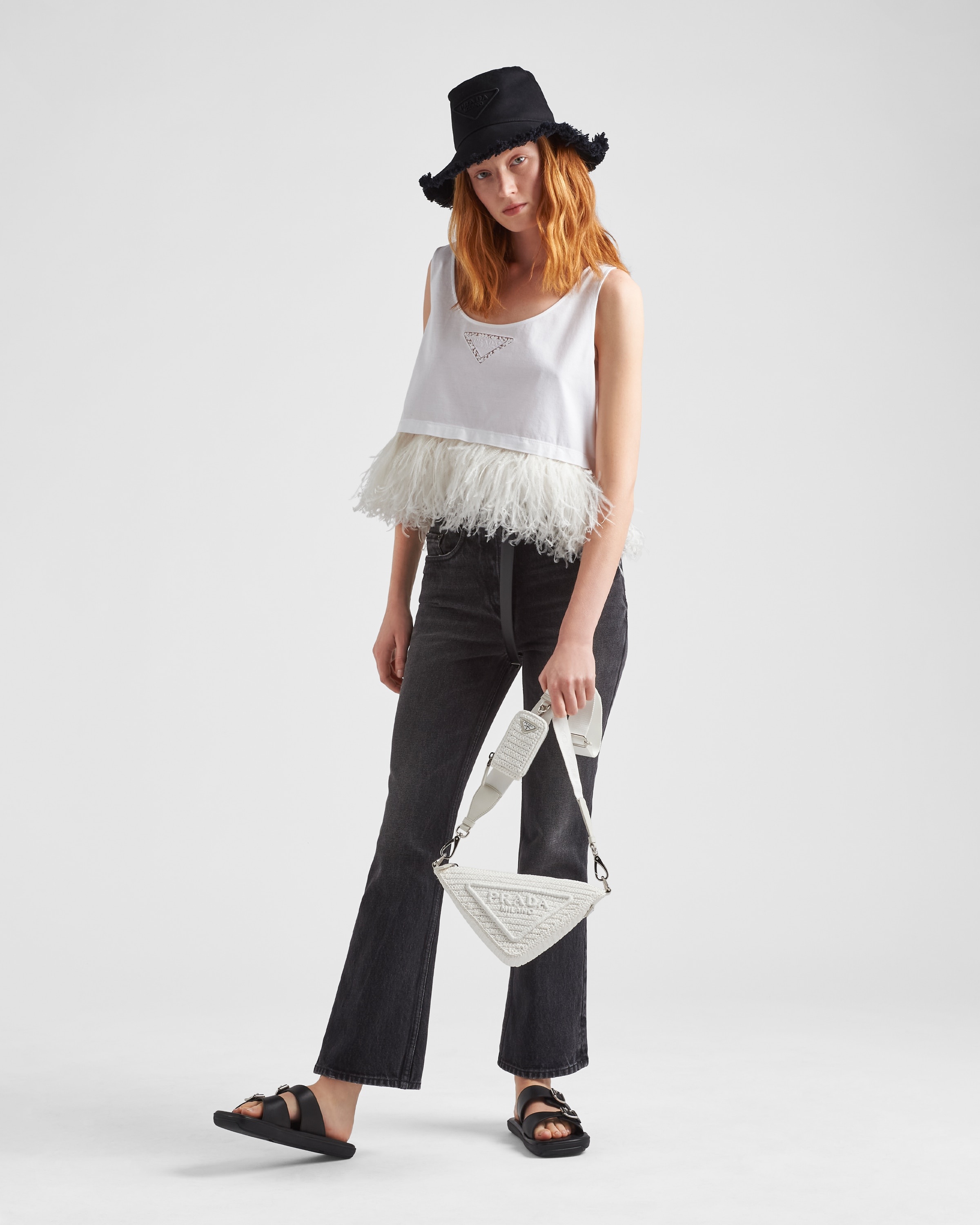 Prada Triangle crochet bag - 7
