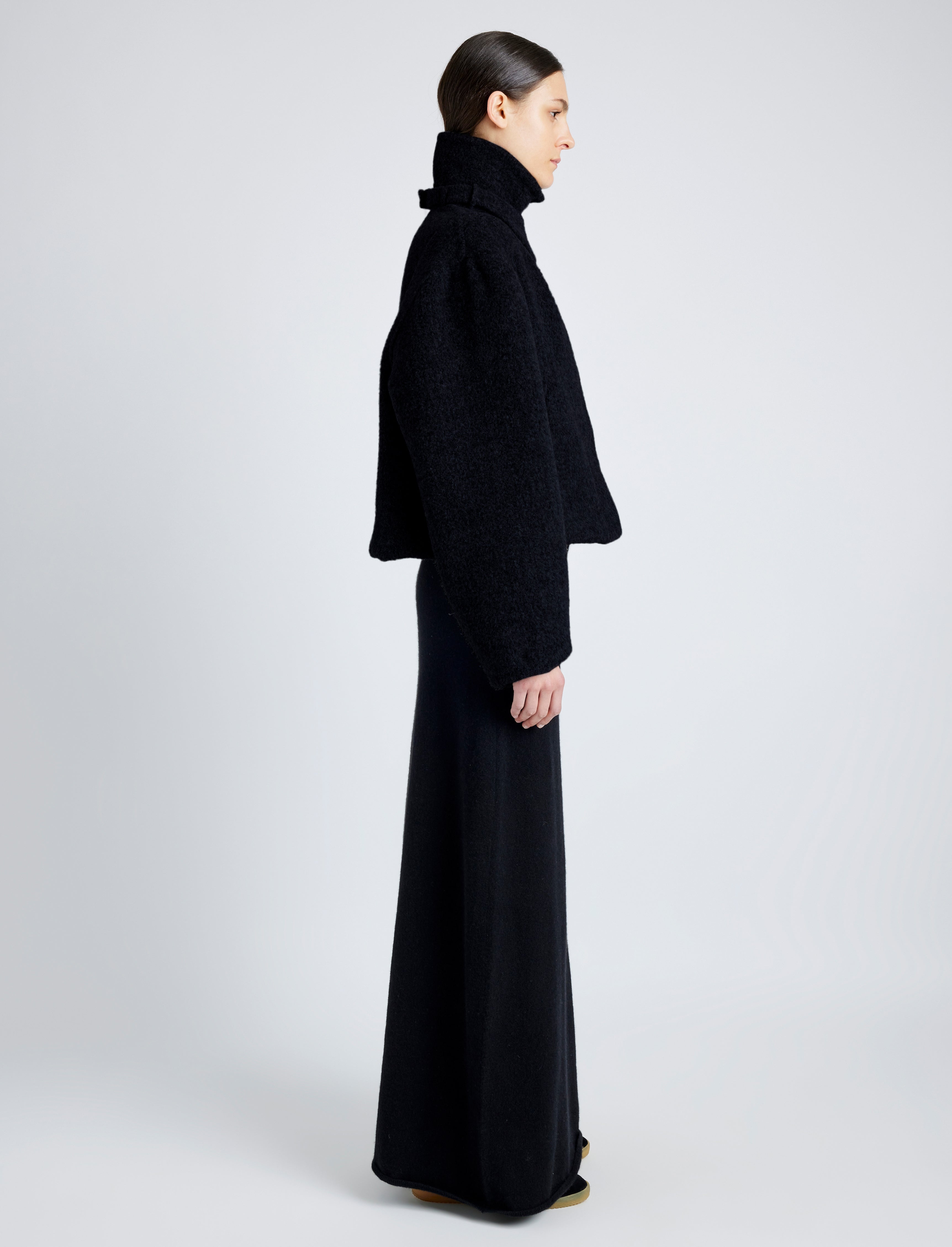 Darcy Jacket in Brushed Wool Cashmere - 4
