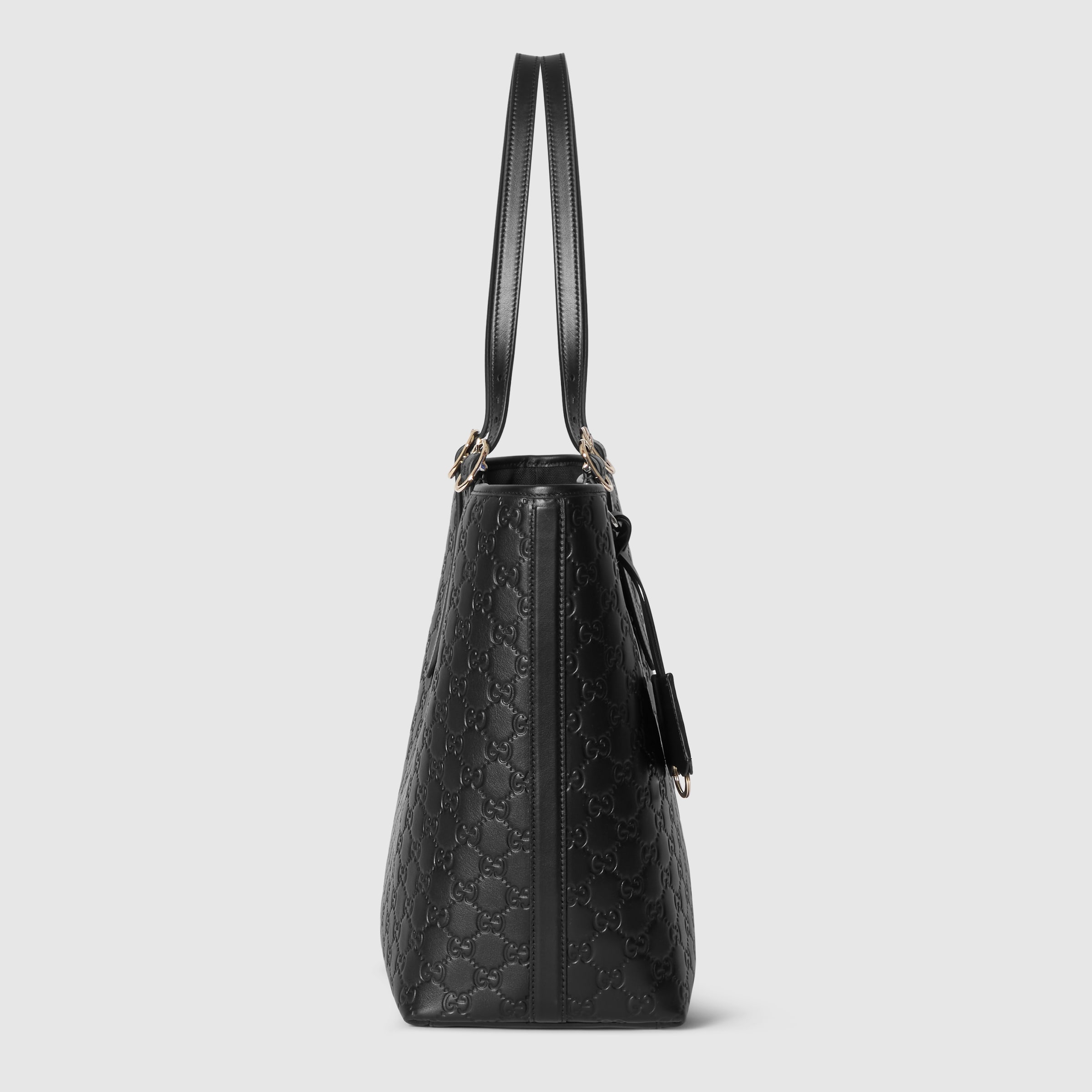 GG Emblem large tote bag - 8