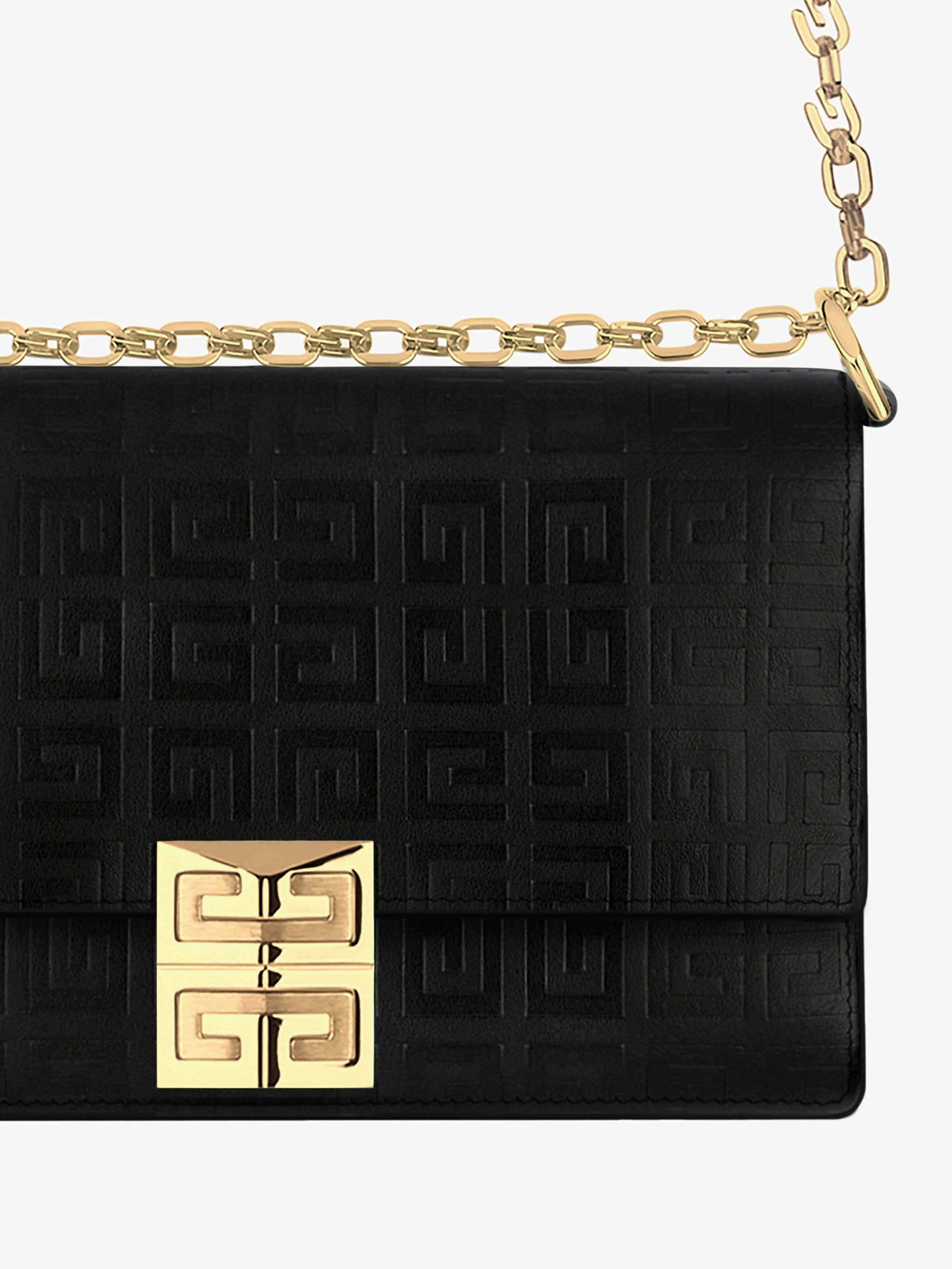 SMALL 4G BAG IN 4G COATED CANVAS WITH CHAIN - 7