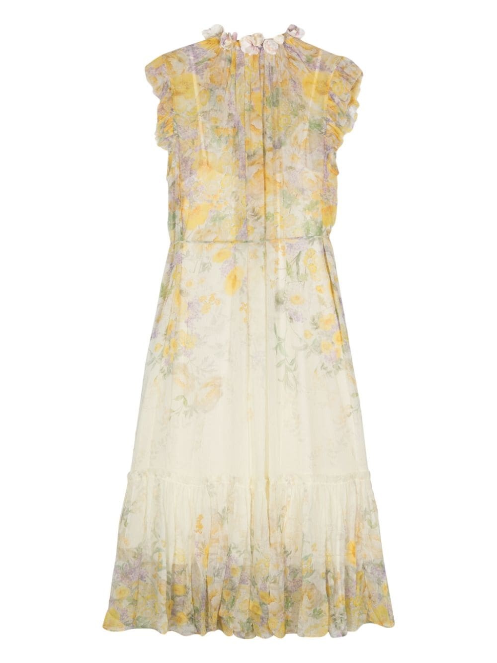 Harmony floral-appliquÃ© dress - 2