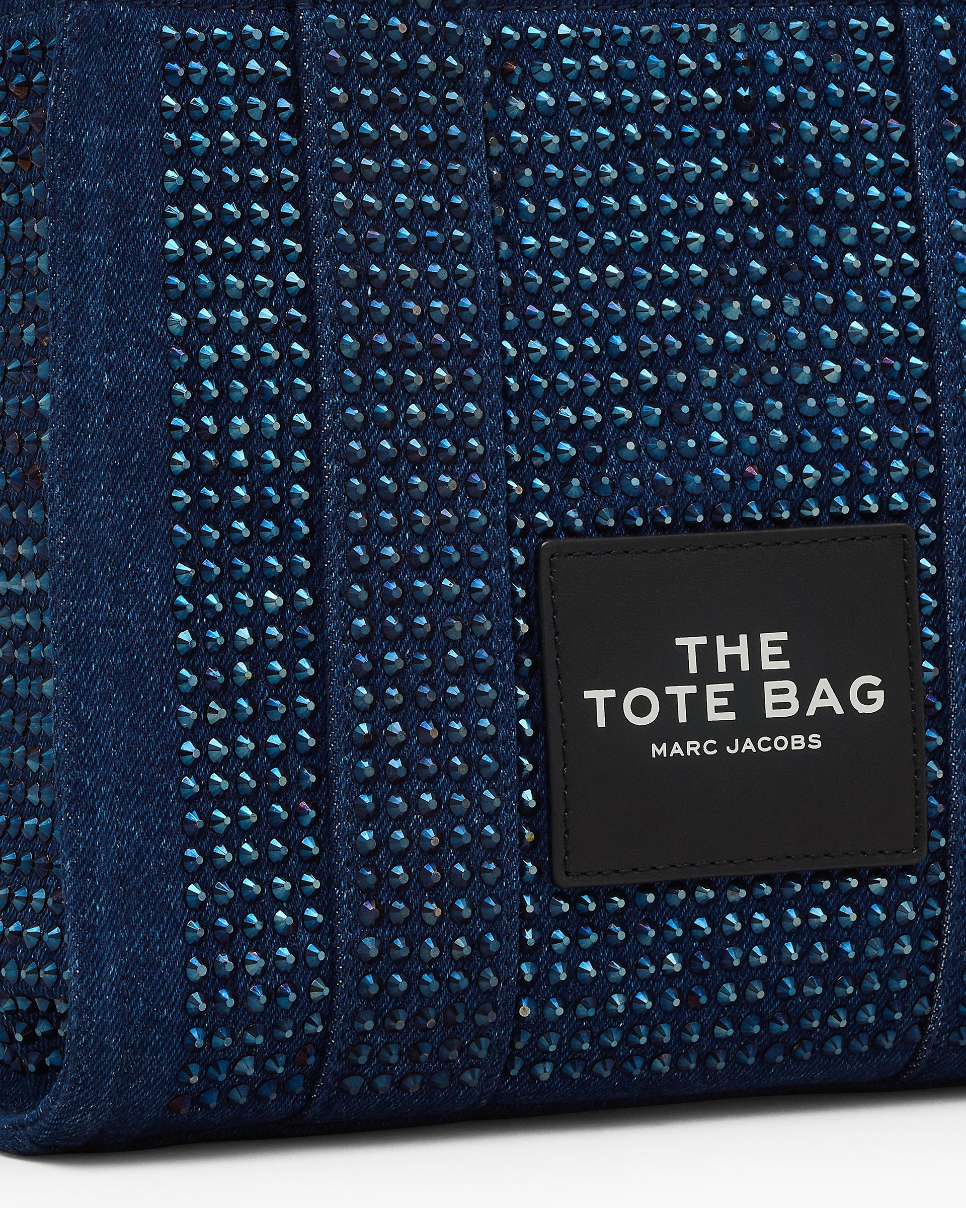 THE CRYSTAL DENIM SMALL TOTE BAG - 5