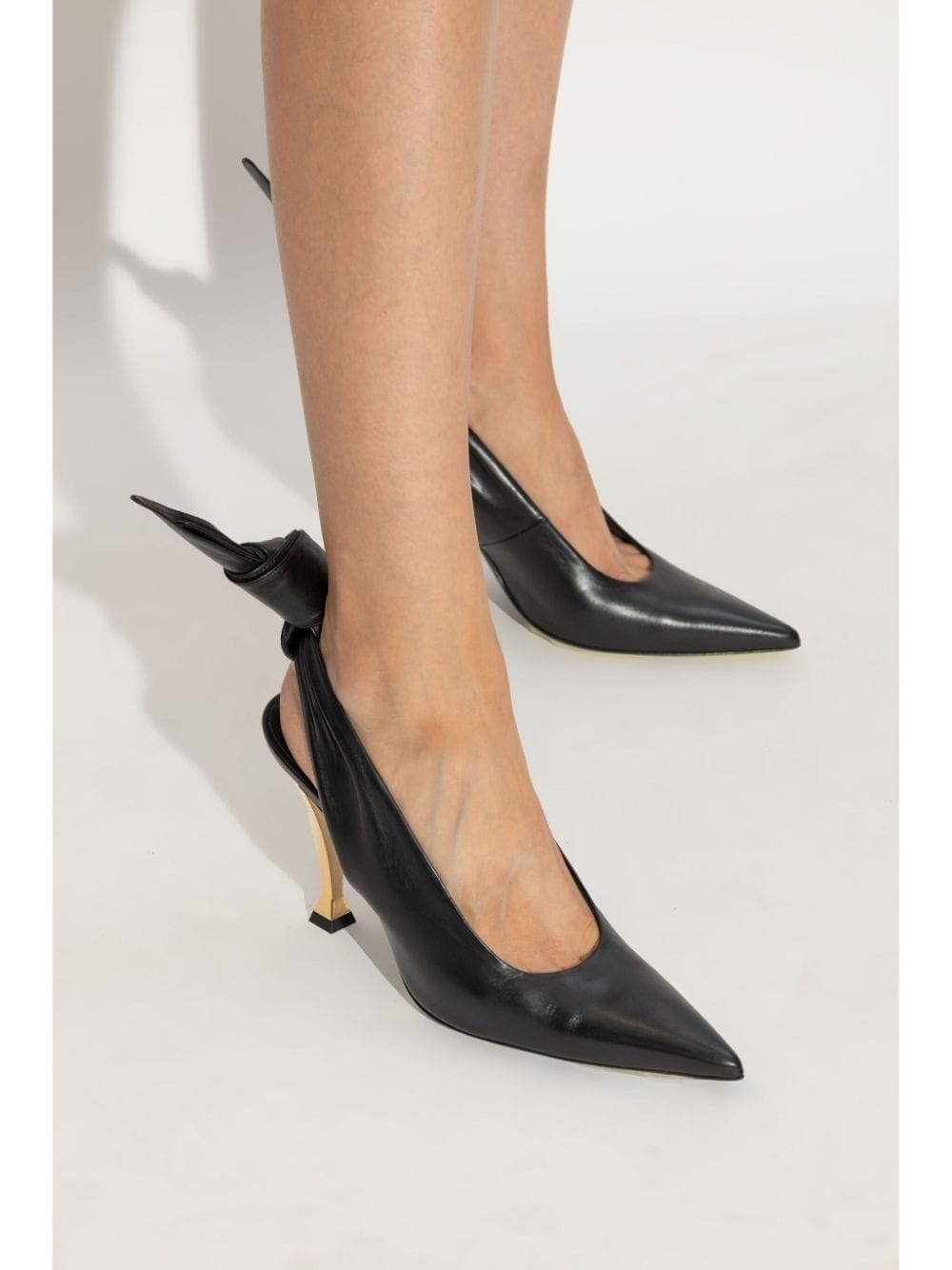 96mm Beauw leather pumps - 2
