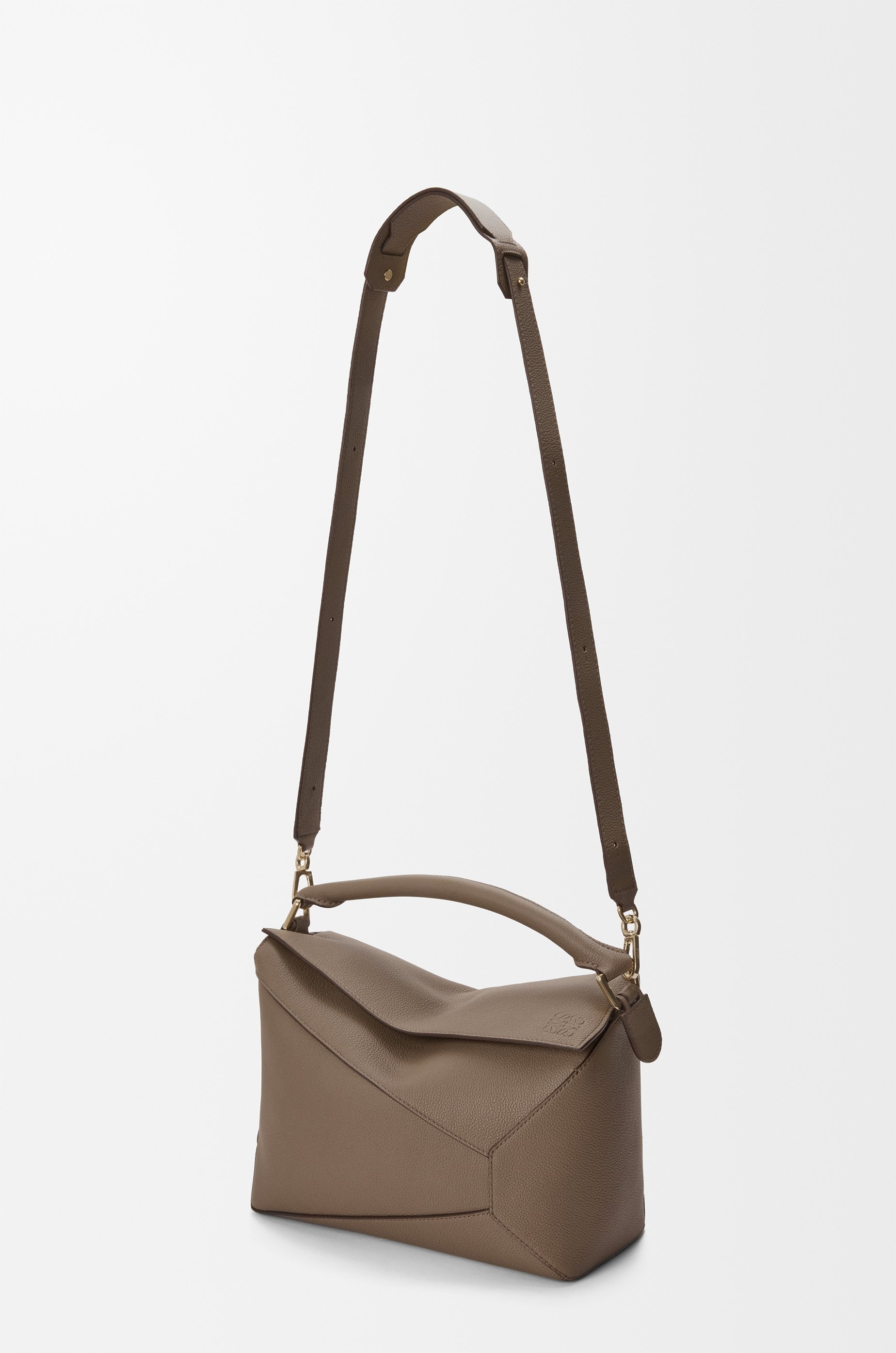 Medium Puzzle Edge bag in soft grained calfskin - 7
