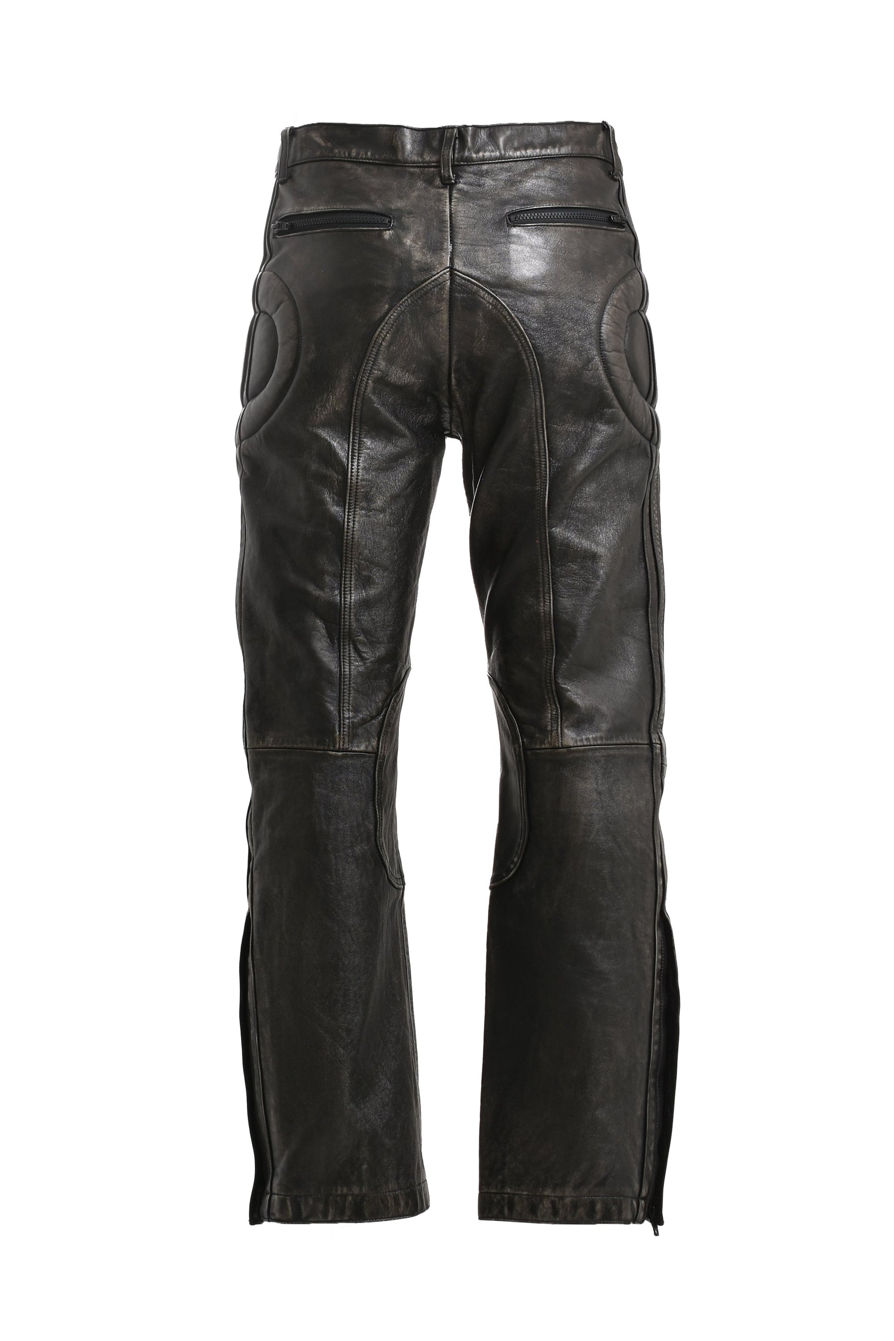 LEATHER PANTS / BLK - 6