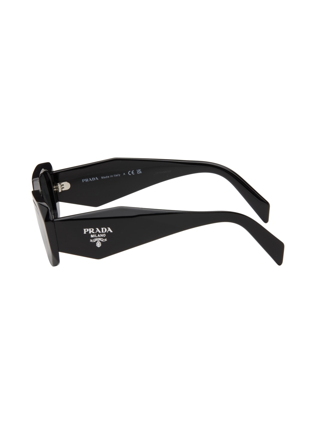 Black Rectangular Sunglasses - 3
