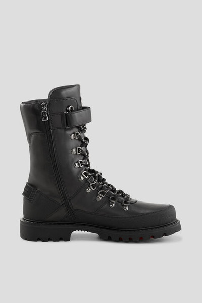 BOGNER Helsinki x Bond 007 boots with spikes in Black outlook