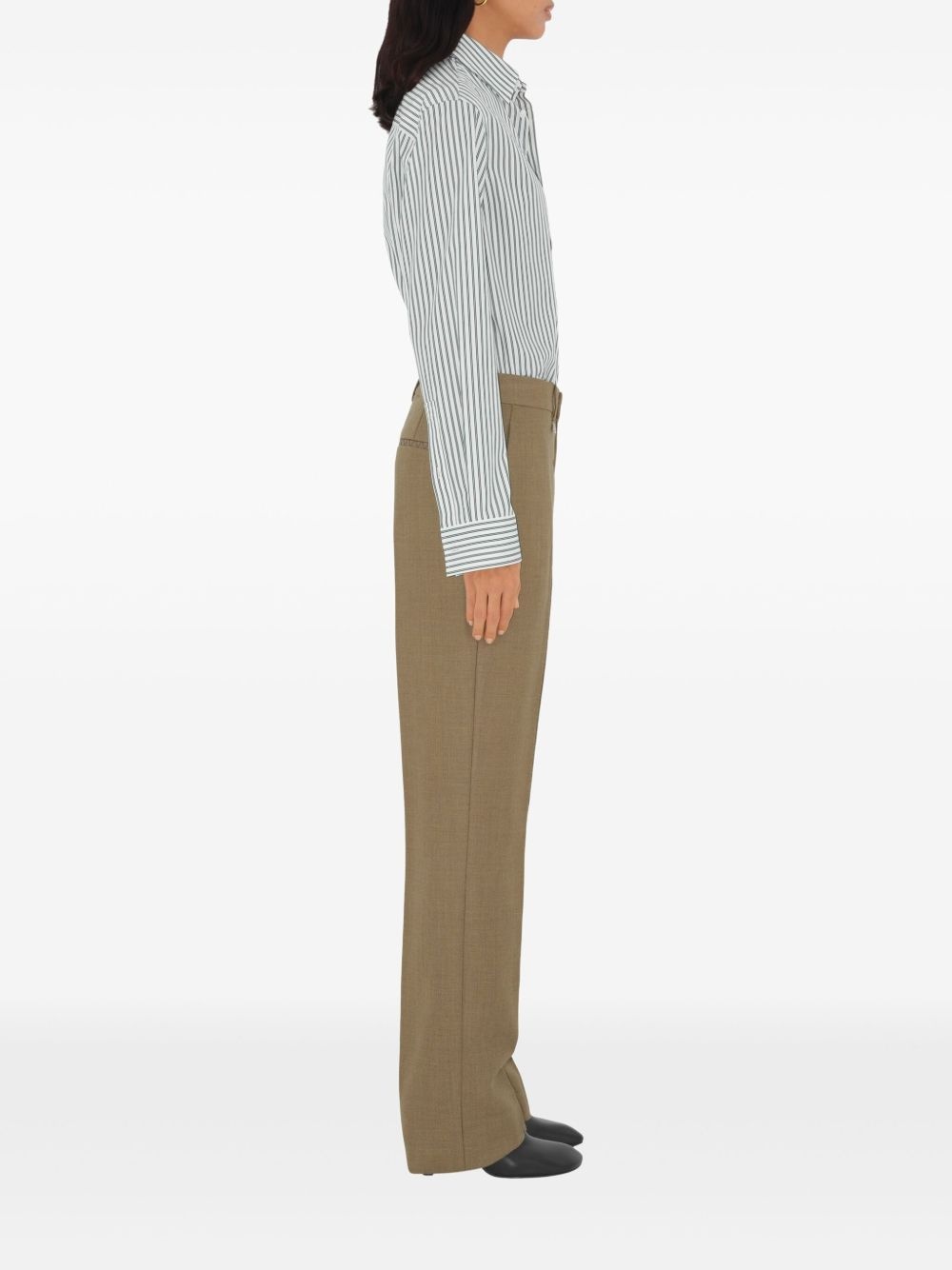 wool tailored trousers - 3