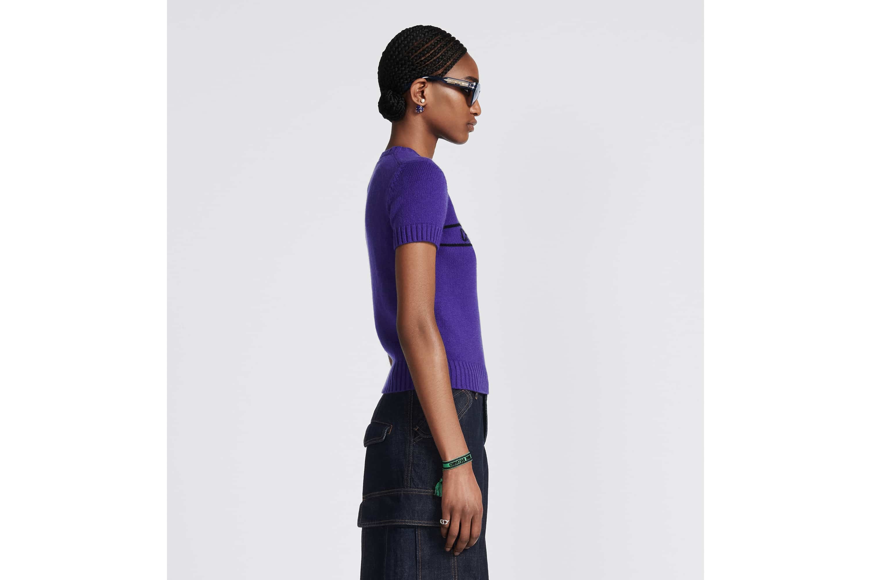 Short-Sleeved Sweater - 5