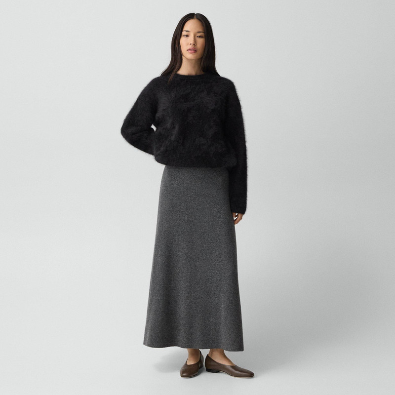 Knit Pull-On Skirt in Astor Wool 2