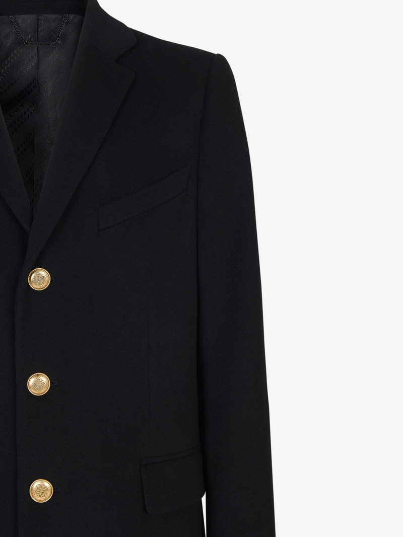 Coat in wool and cashemere with 4G buttons 5