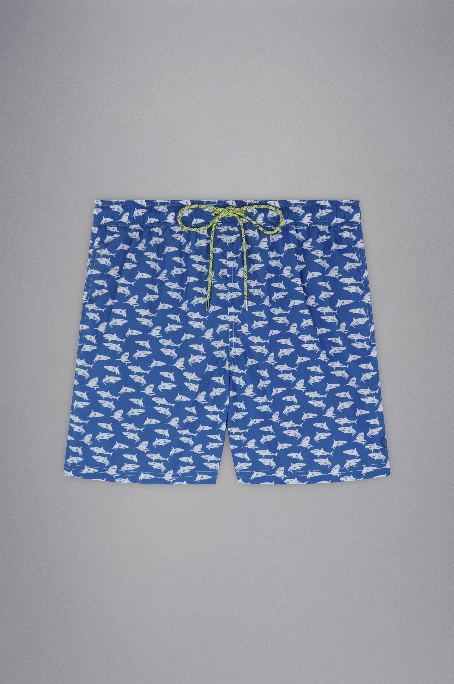 SWIM SHORTS WITH SHARK PRINT - 1