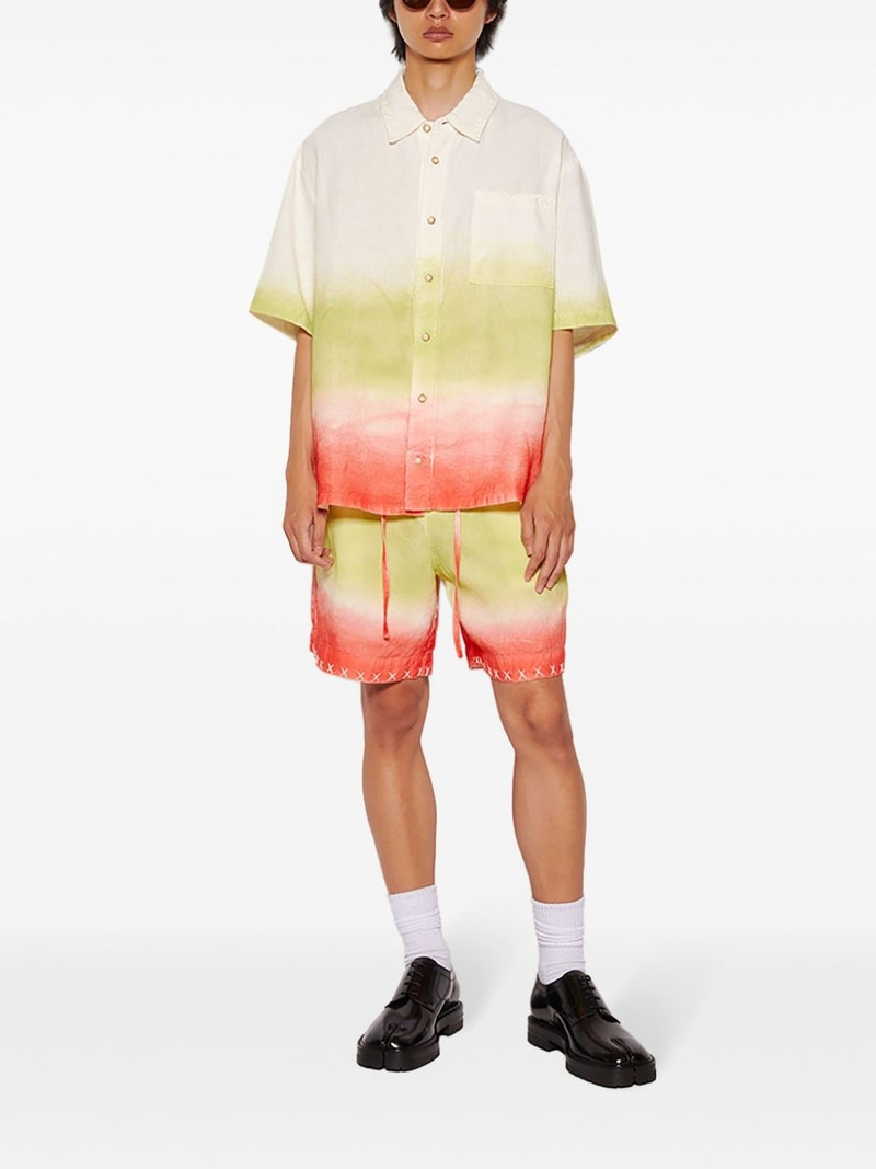 The Elder Statesman Sulfur gradient shirt outlook