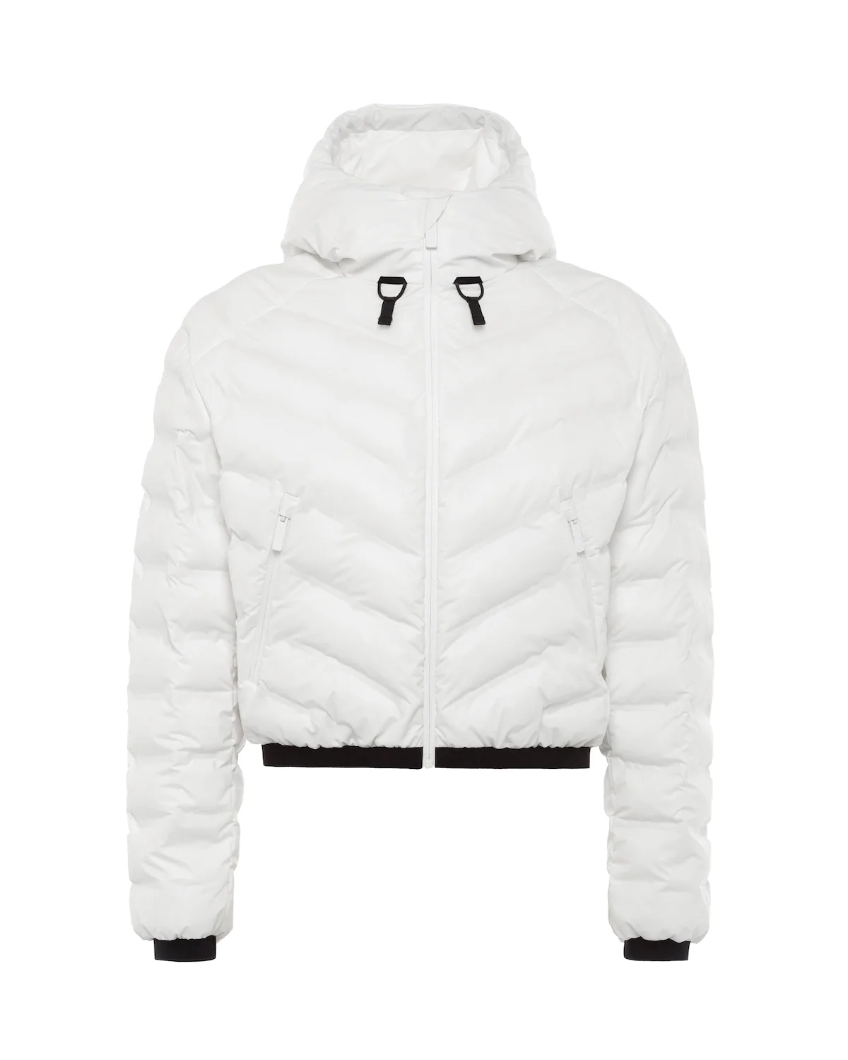 Light Nylon hooded puffer jacket - 1