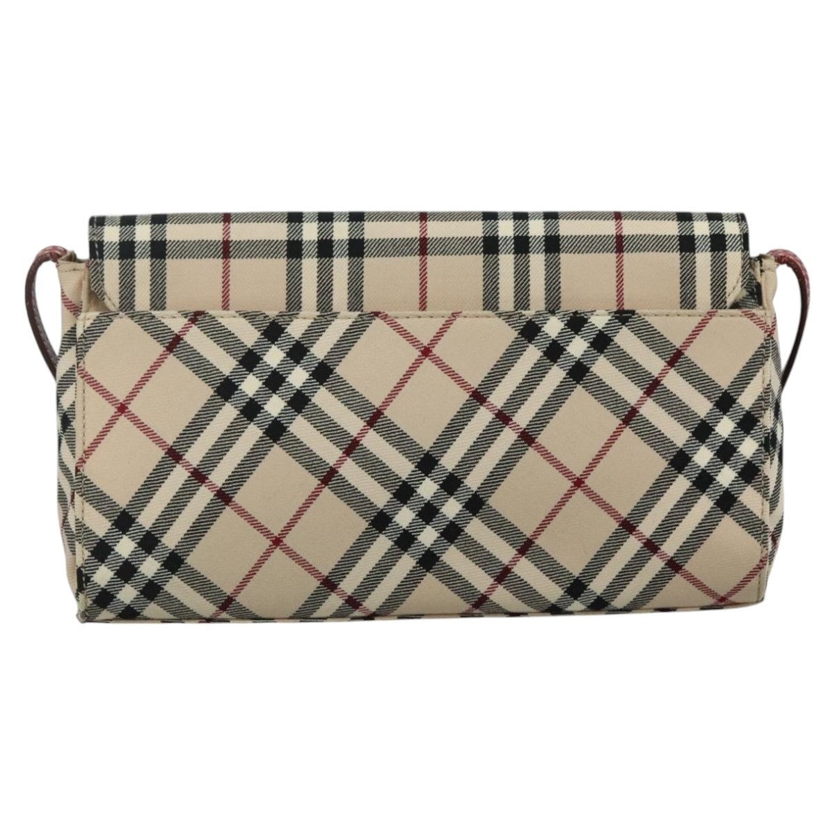Burberry Nova Check Blue Label Shoulder Bag Canvas Beige - 2