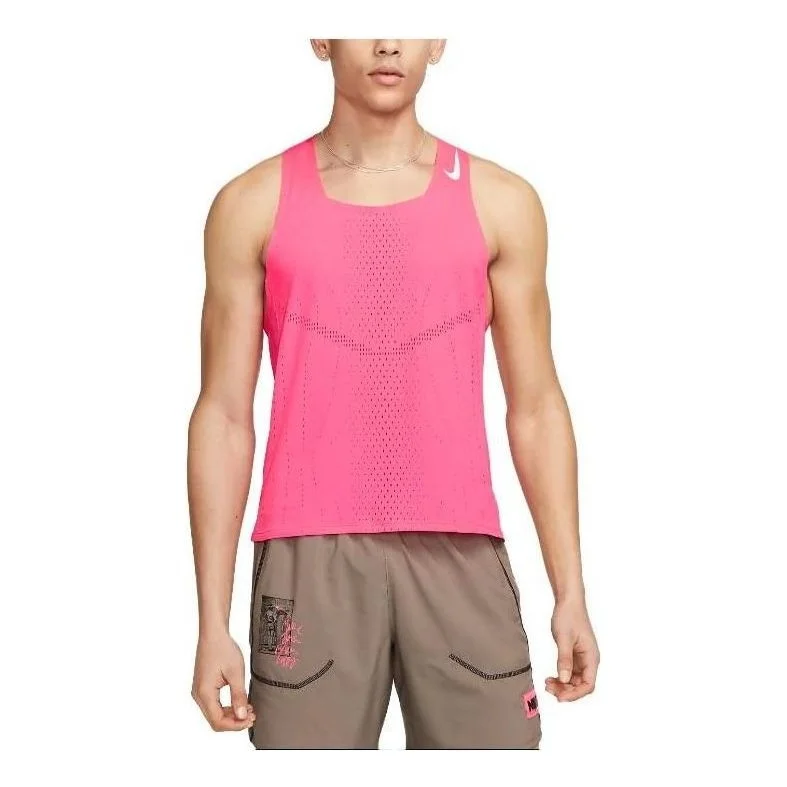 Nike Dri-FIT ADV AeroSwift Racing Running Singlet 'Pink' DM4624-639 - 1