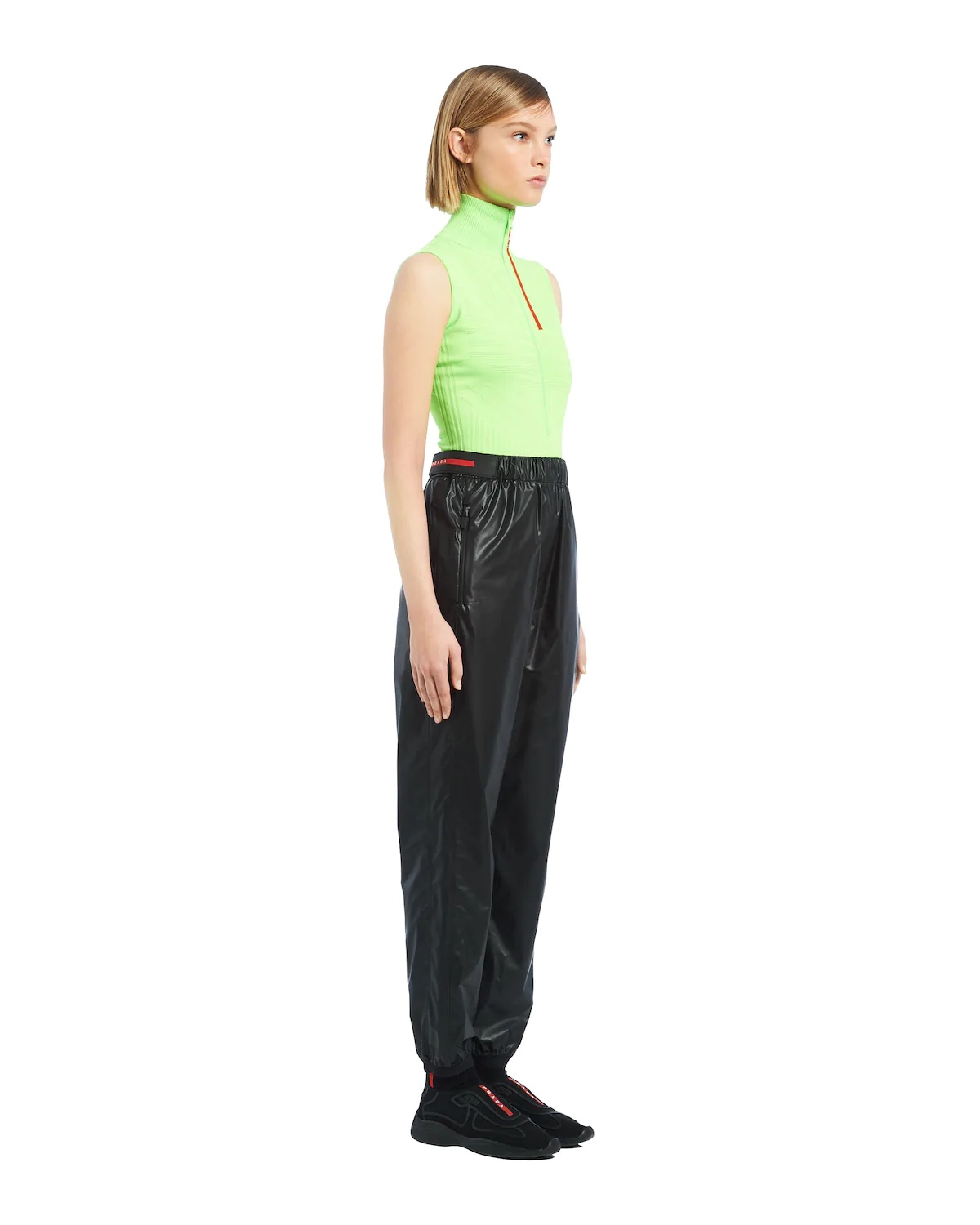 Light Nylon wide-leg pants - 3