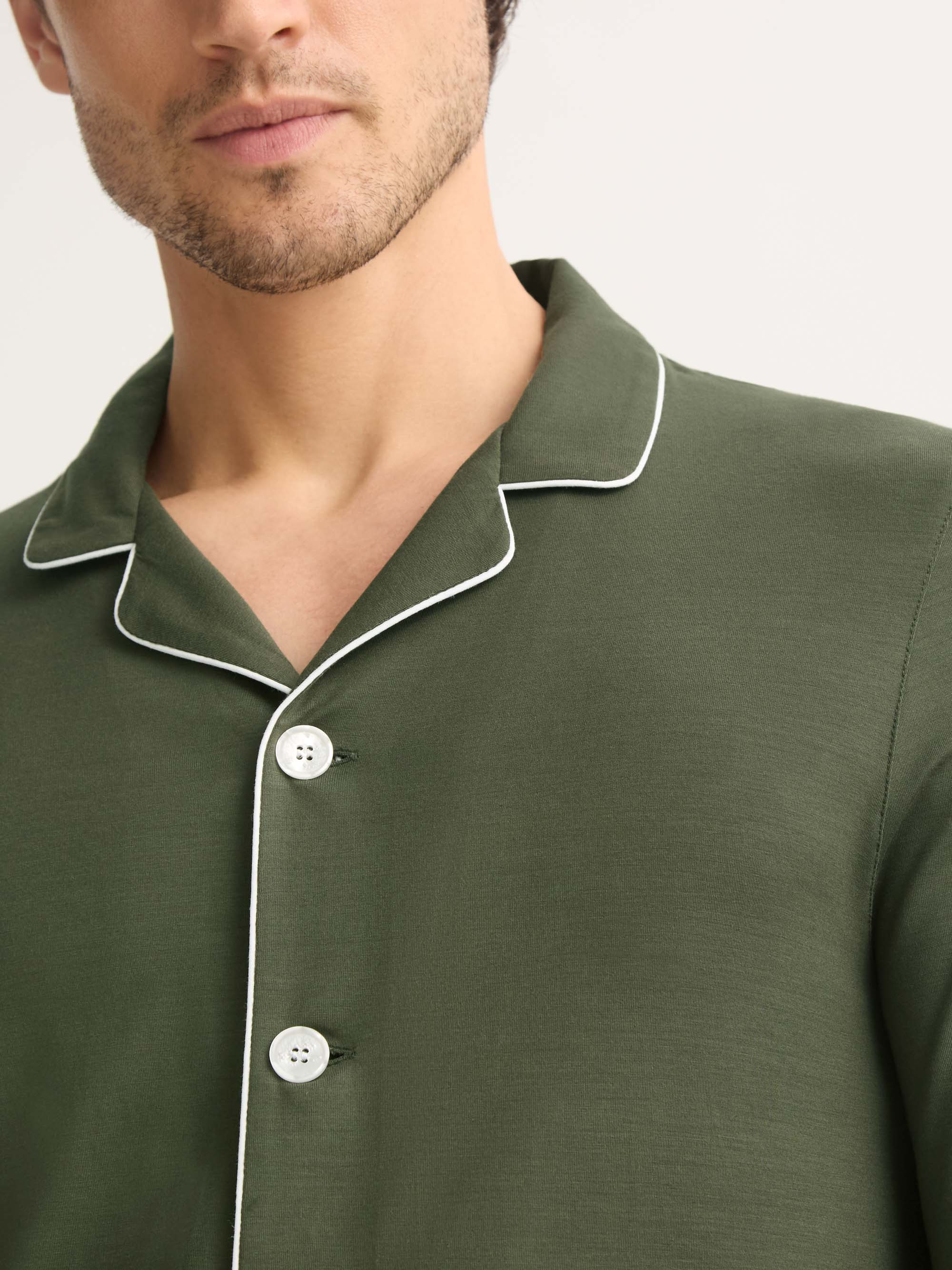 Men's Pajamas Basel Micro Modal Stretch Evergreen - 5