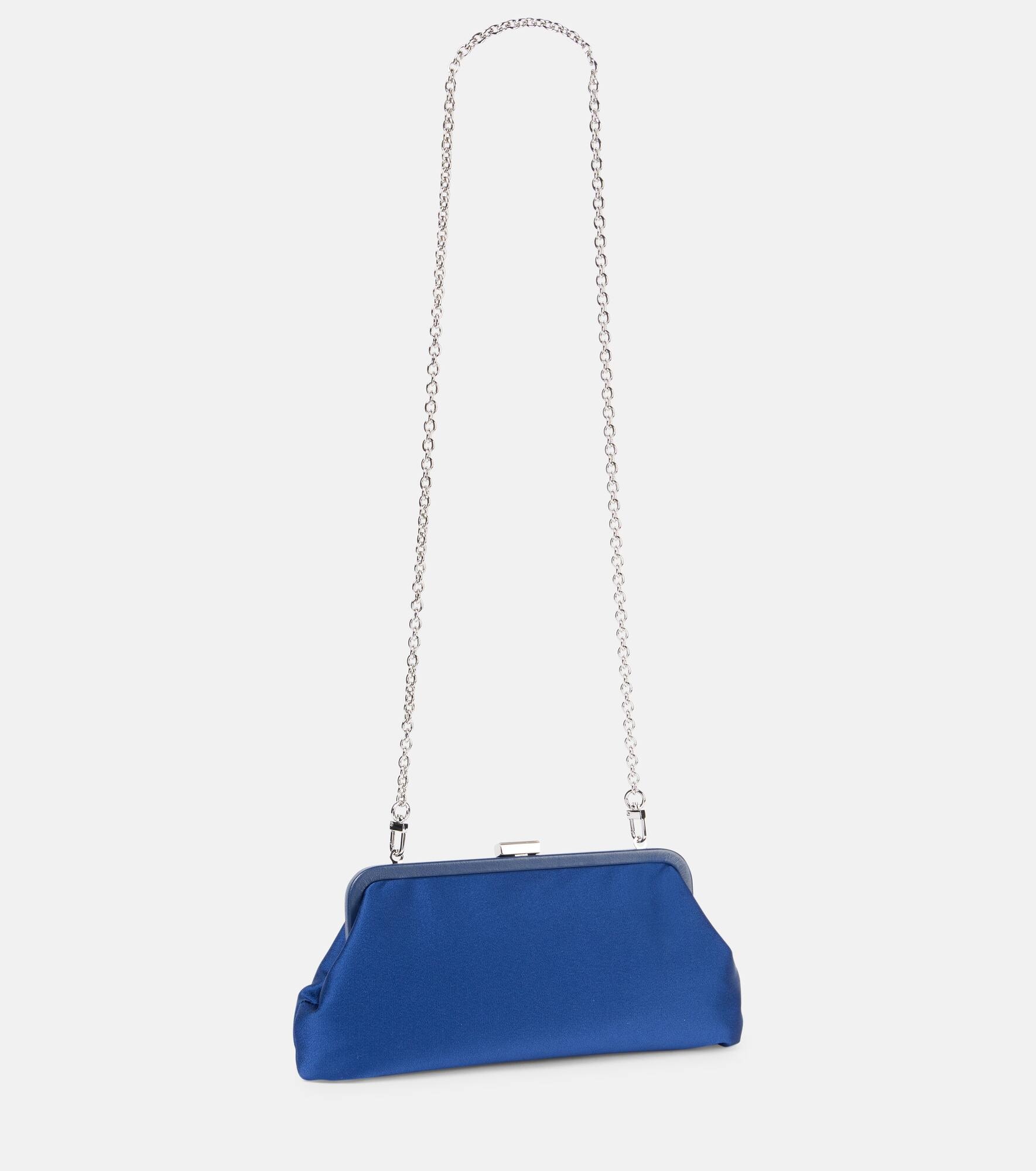 Dorothy embroidered satin clutch - 4