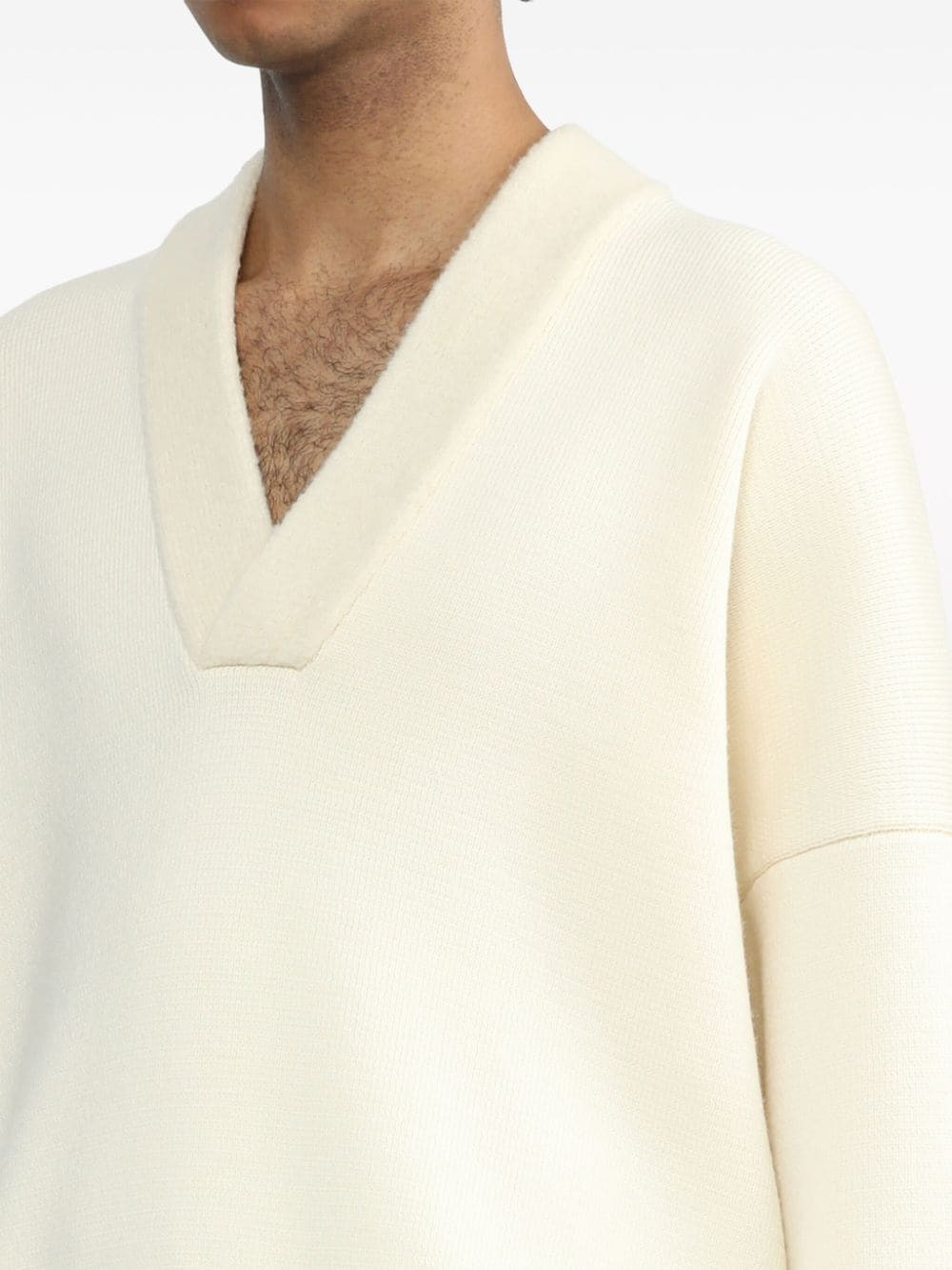Fear Of God Men V-Neck Sweater - 2