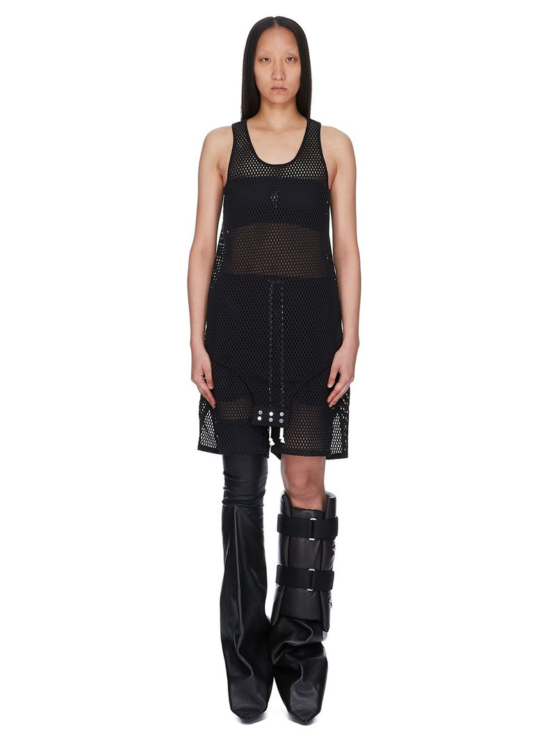 Rick Owens Black Champion Edition Basketball Tank Top outlook