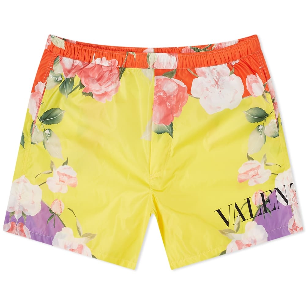 Valentino Floral Swim Short - 1