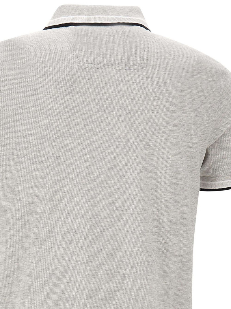 striped-trim pique polo shirt 7