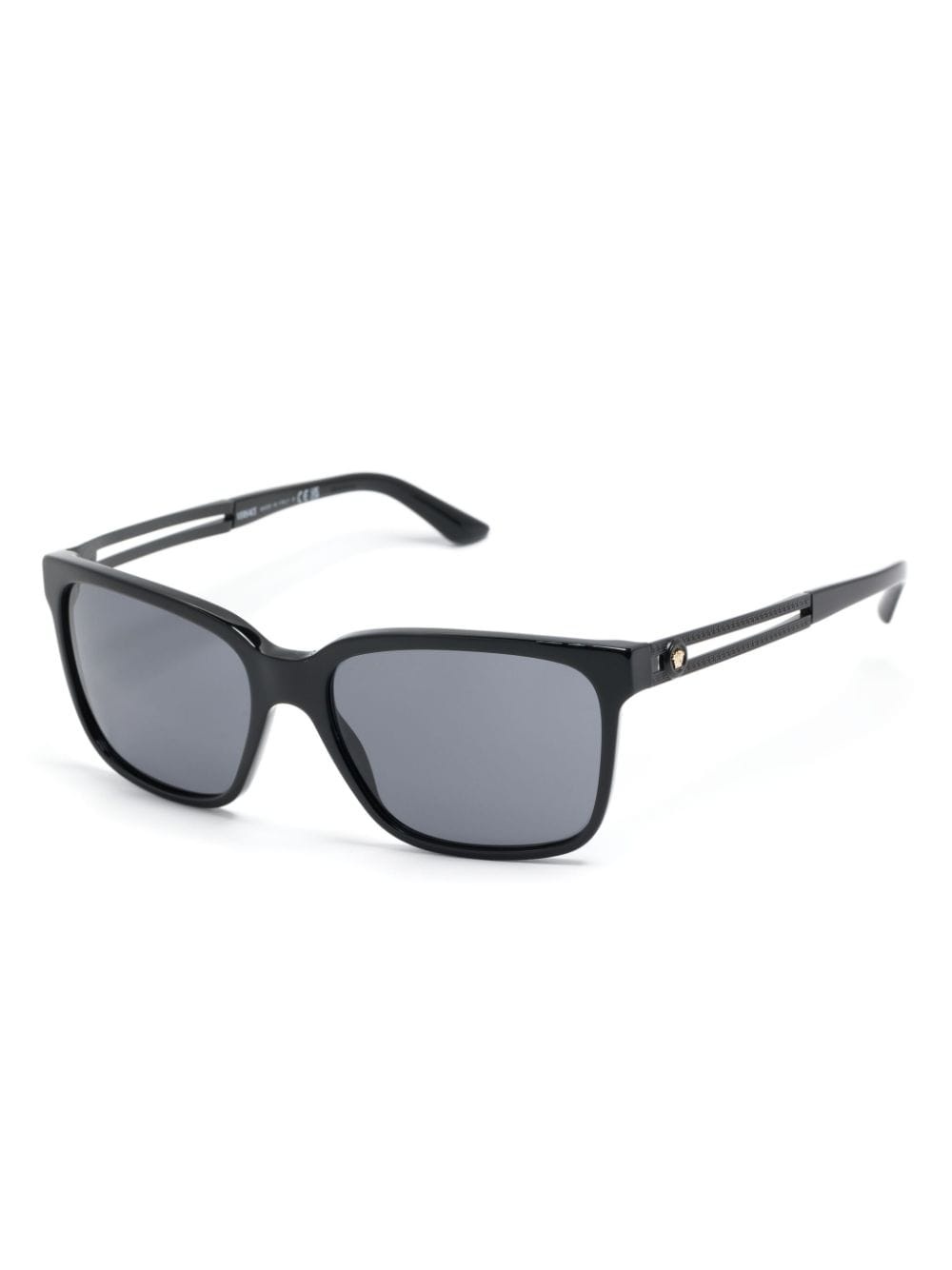 Medusa-plaque square-frame sunglasses - 2