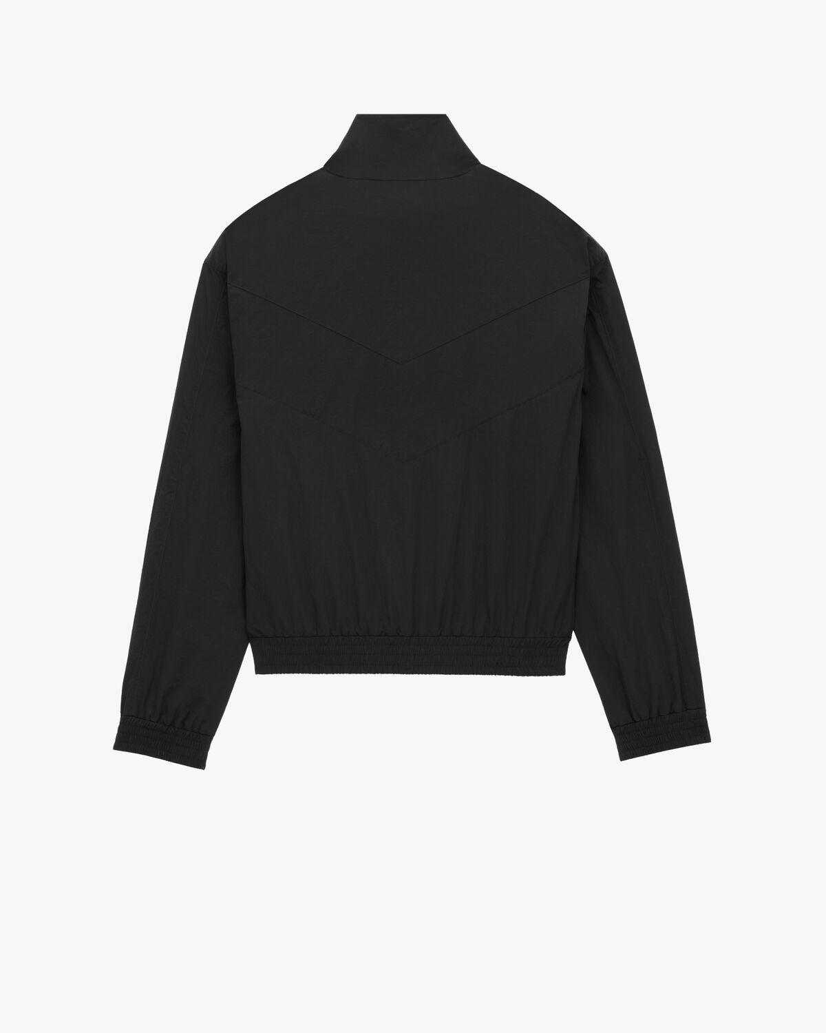 SAINT LAURENT TEDDY JACKET IN CRINKLED NYLON - 2