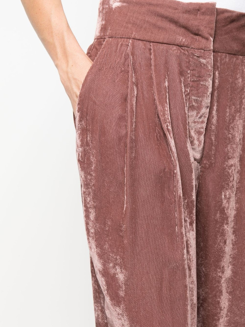 pleated straight-leg trousers 5