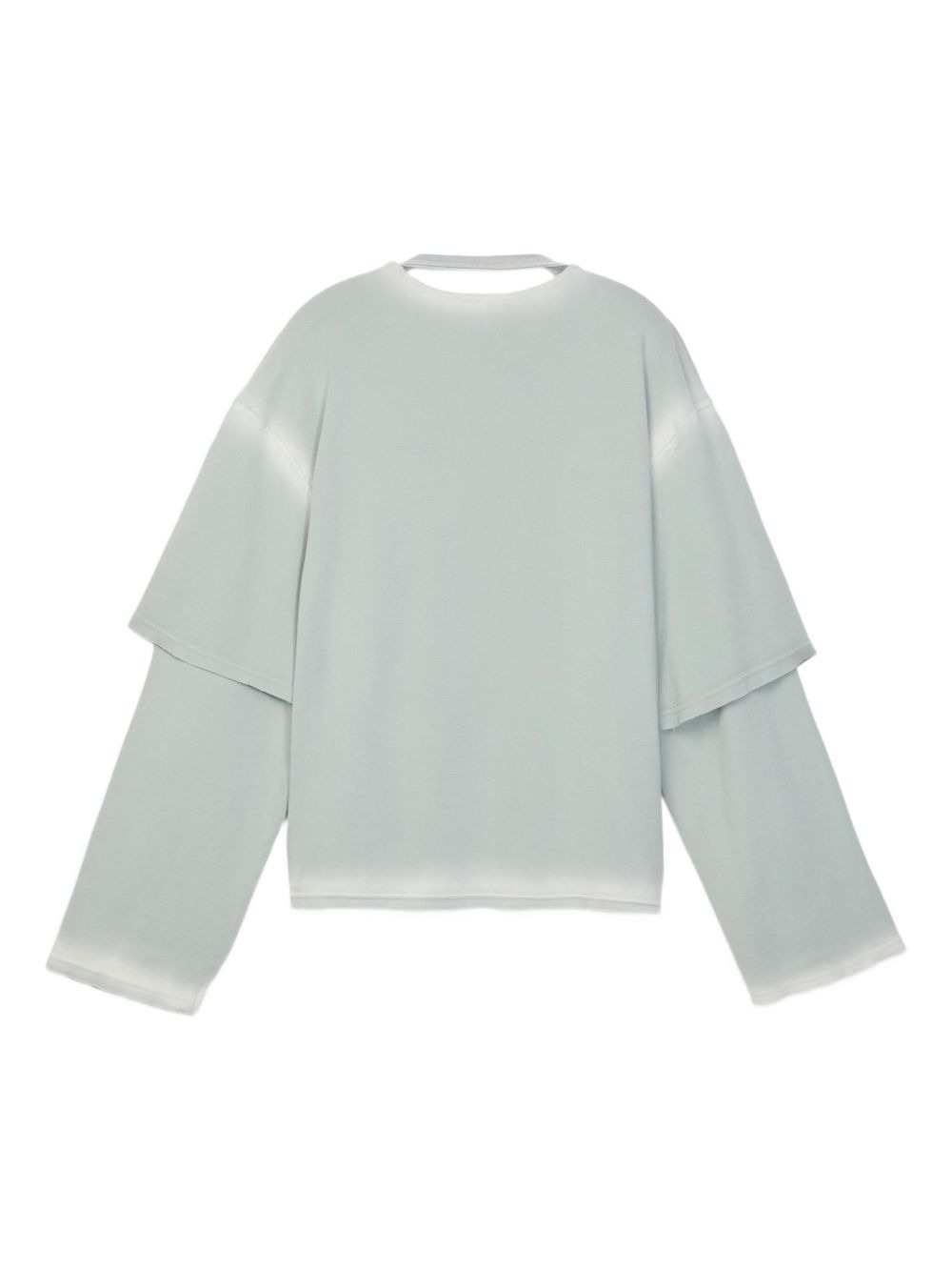 layered organic-cotton T-shirt - 2