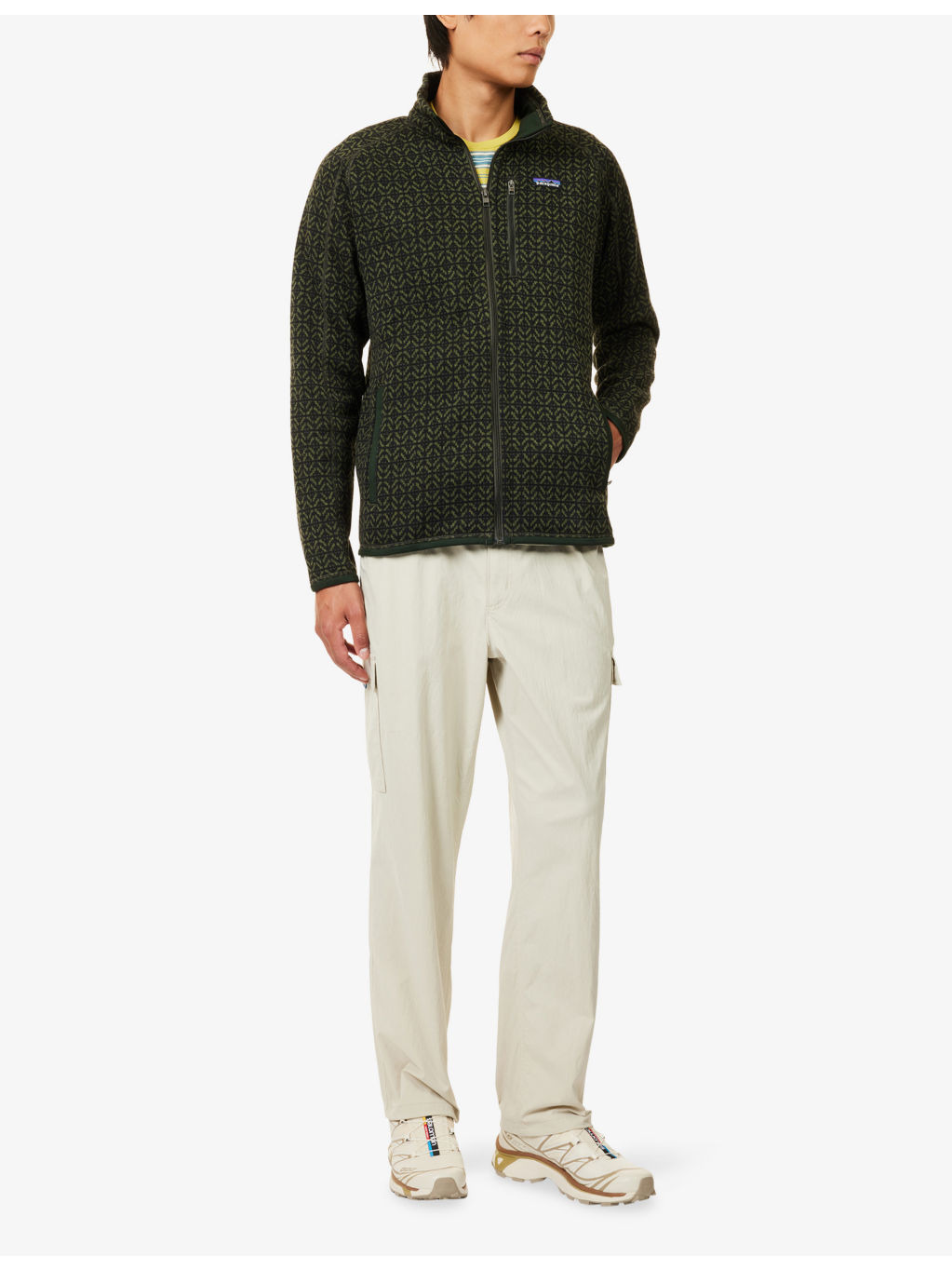 Better Sweater Logo-Patch Woven Jacket - 2