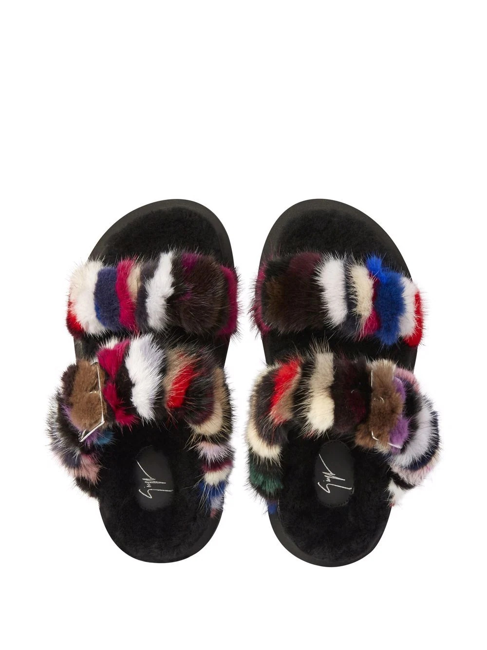 Furry Her sandals - 4